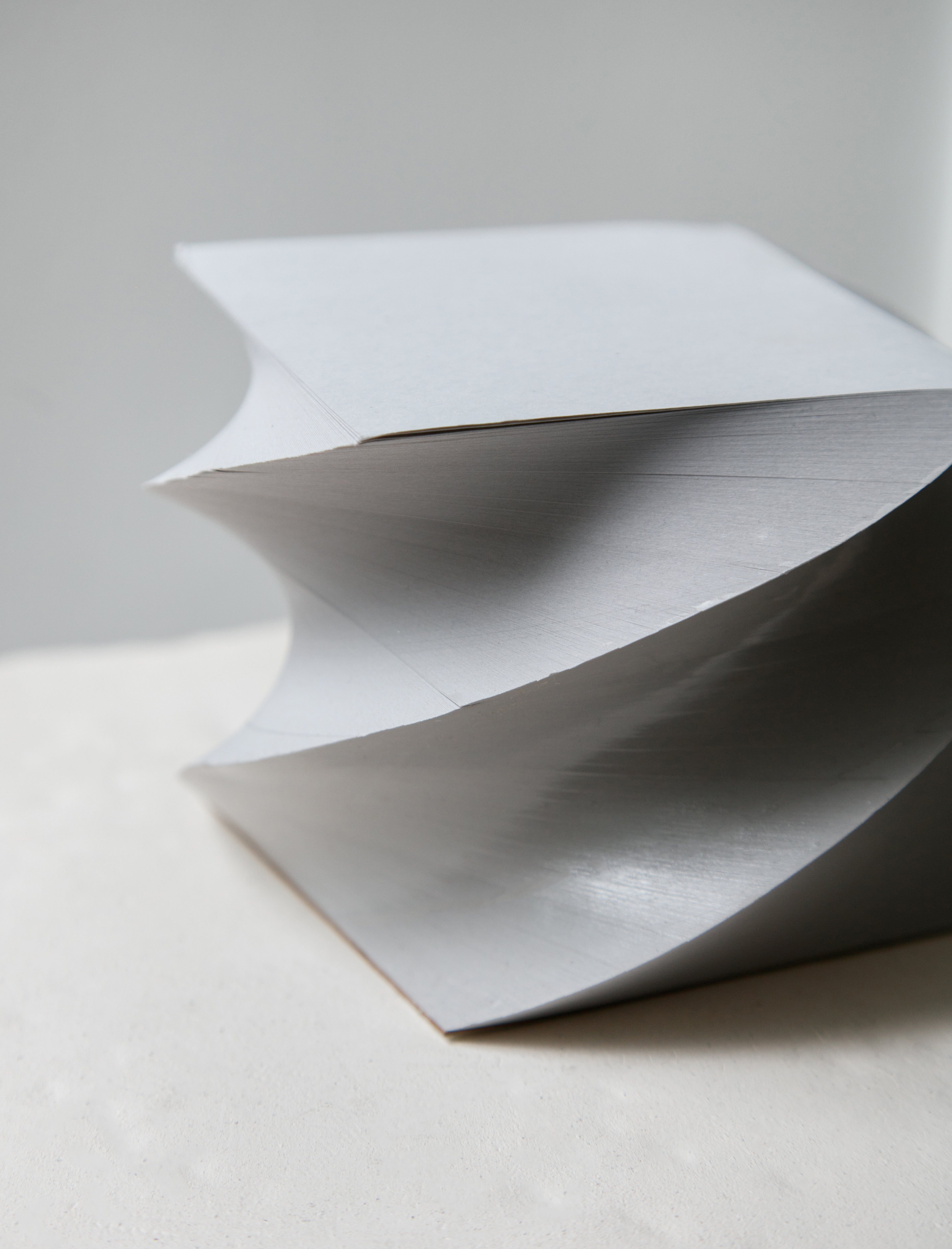 Flores Paper Spiral Pad Grey