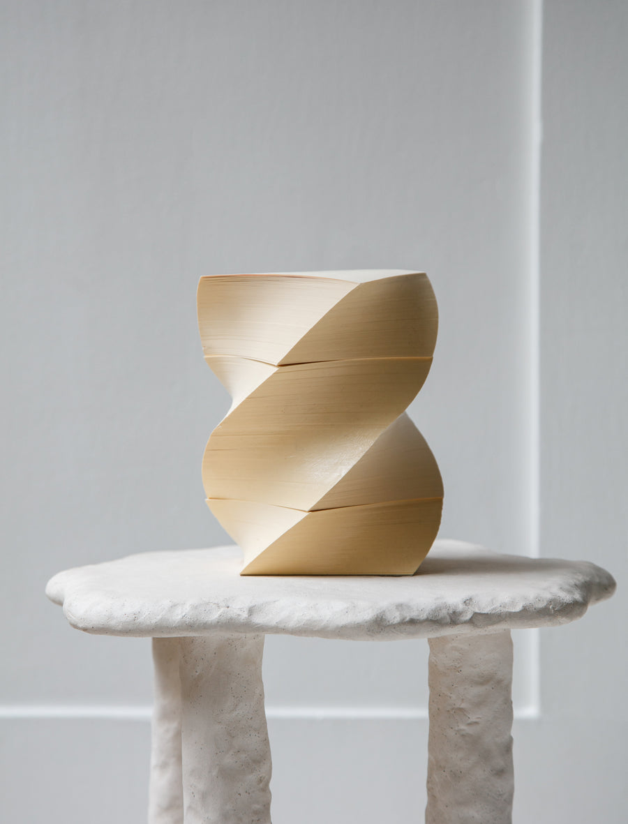 Tall Spiral Pad Ecru - Image 1