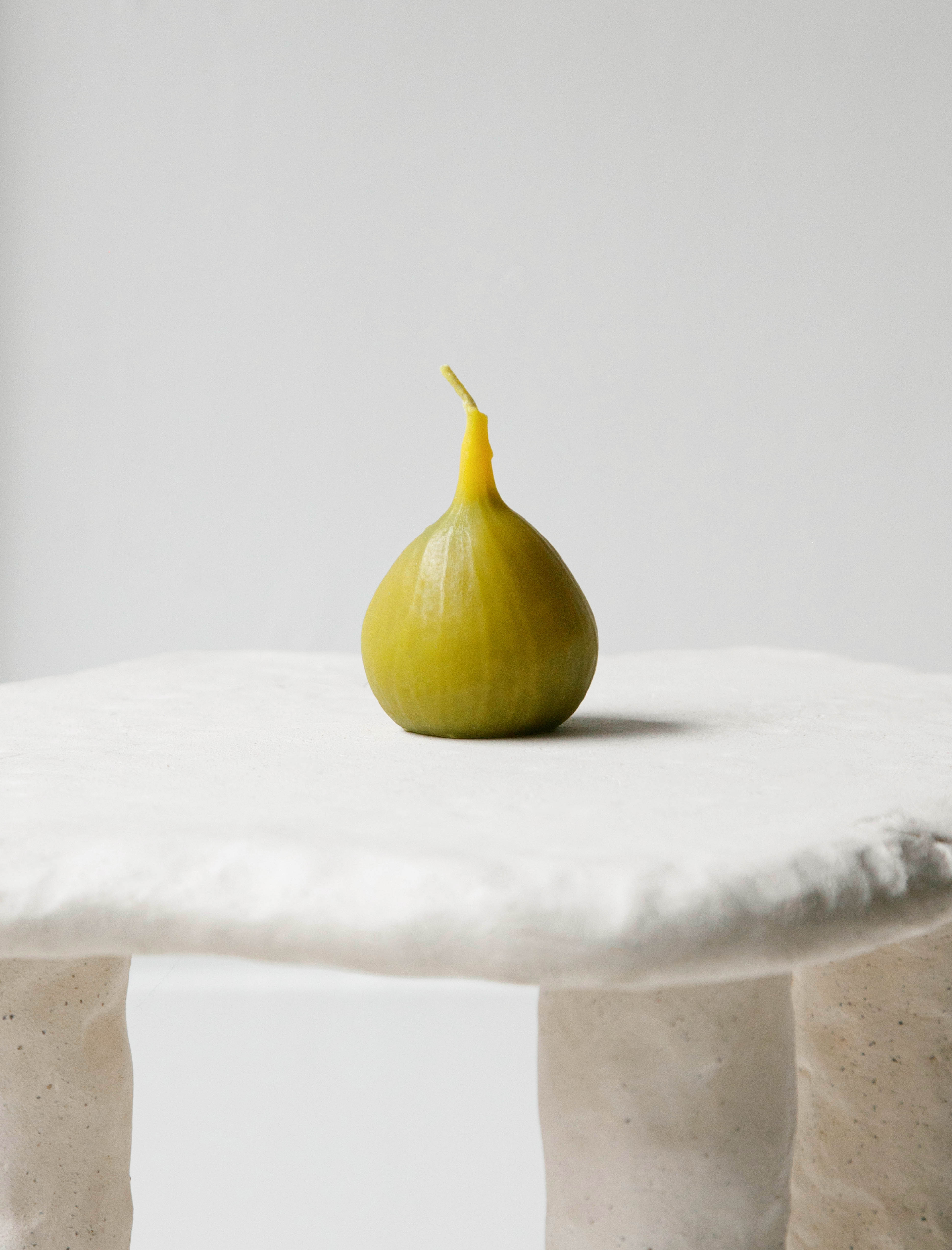 Happy Organics Candy Stripe Green Fig Candle