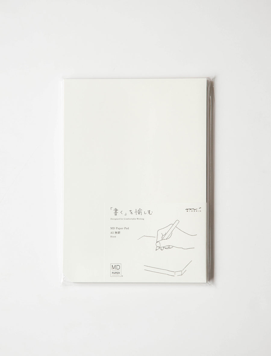 MD Paper Pad A5 Blank - Image 1