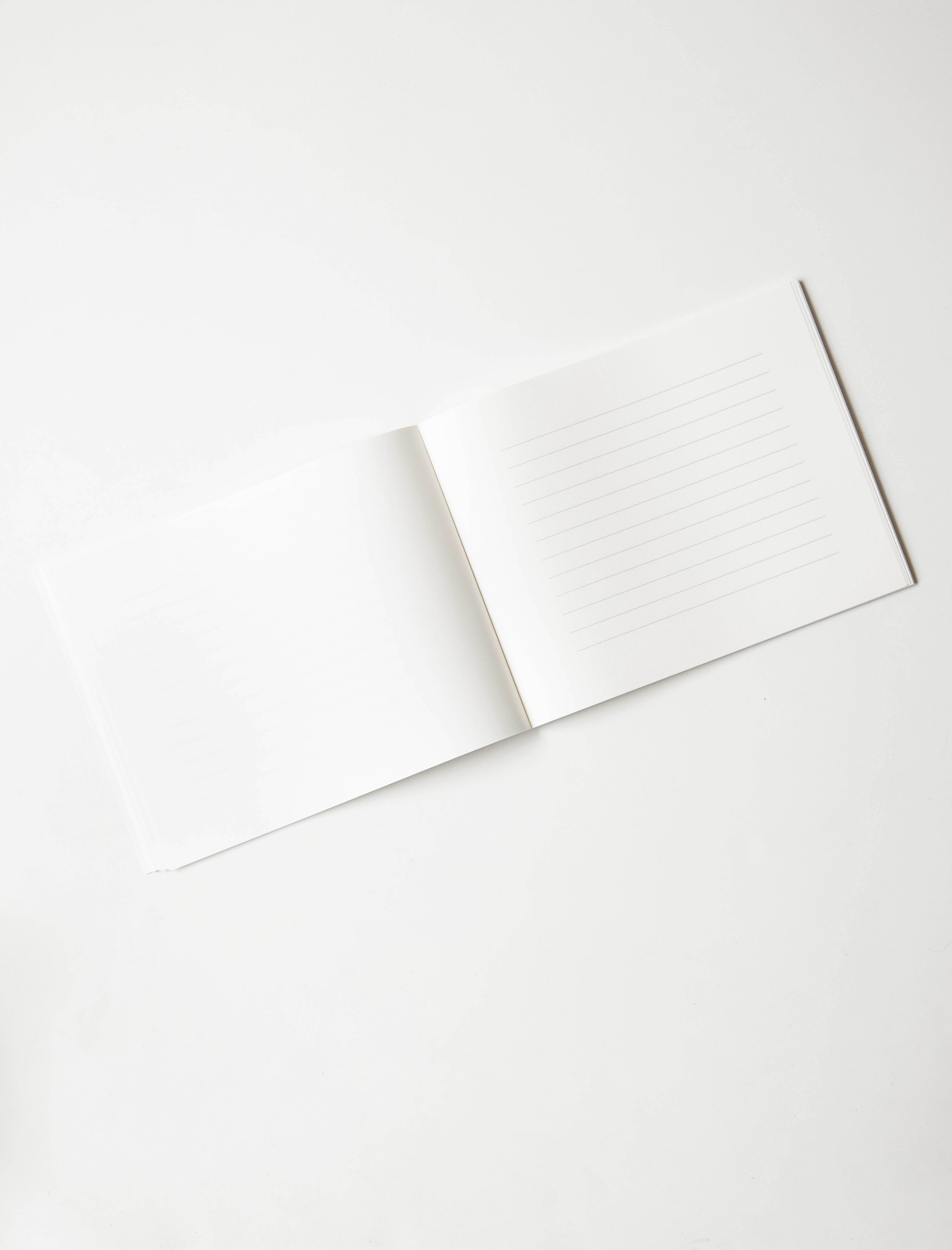 MD Paper Letter Pad Cotton Vertical Lines