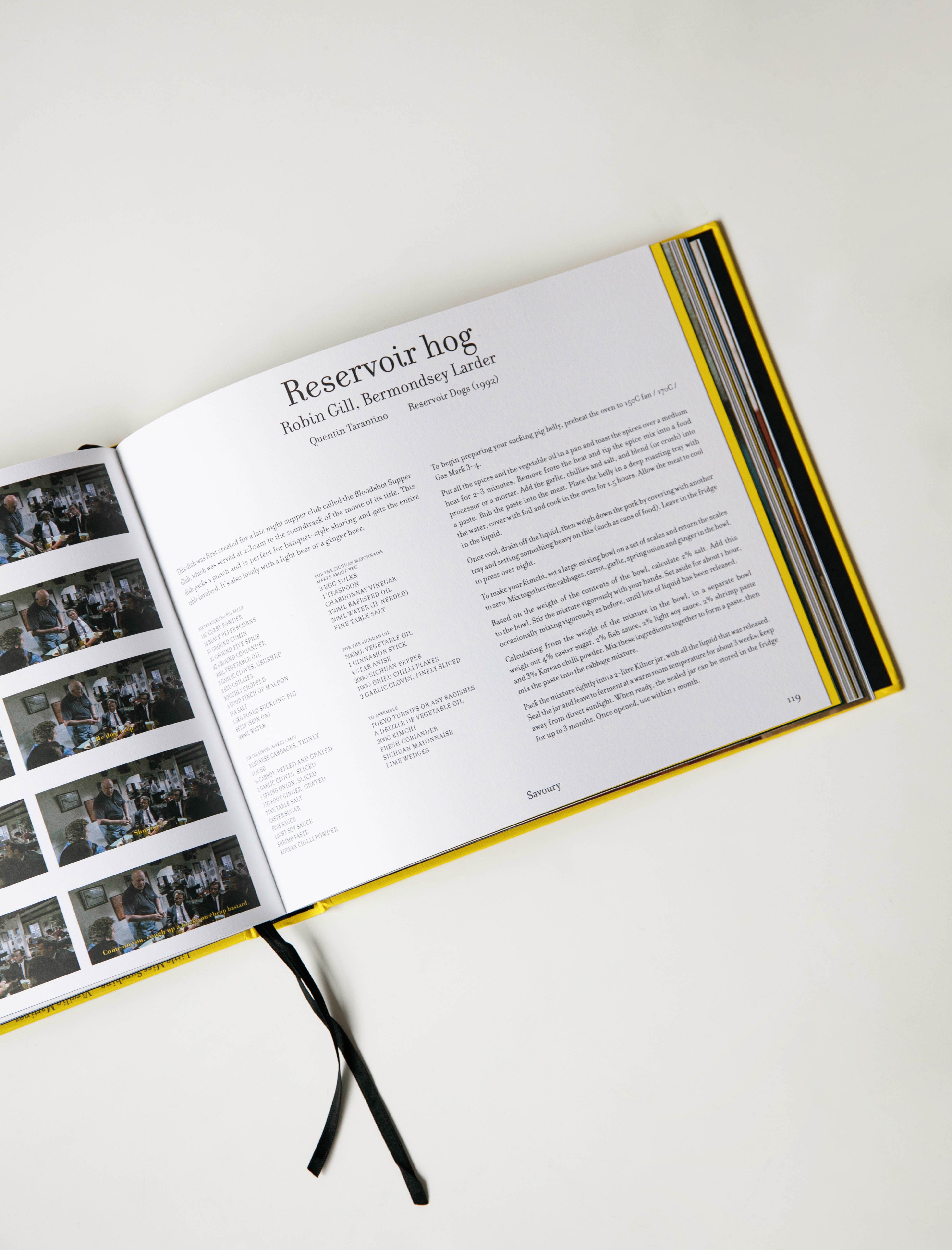 Cooking With Scorsese The Cookbook