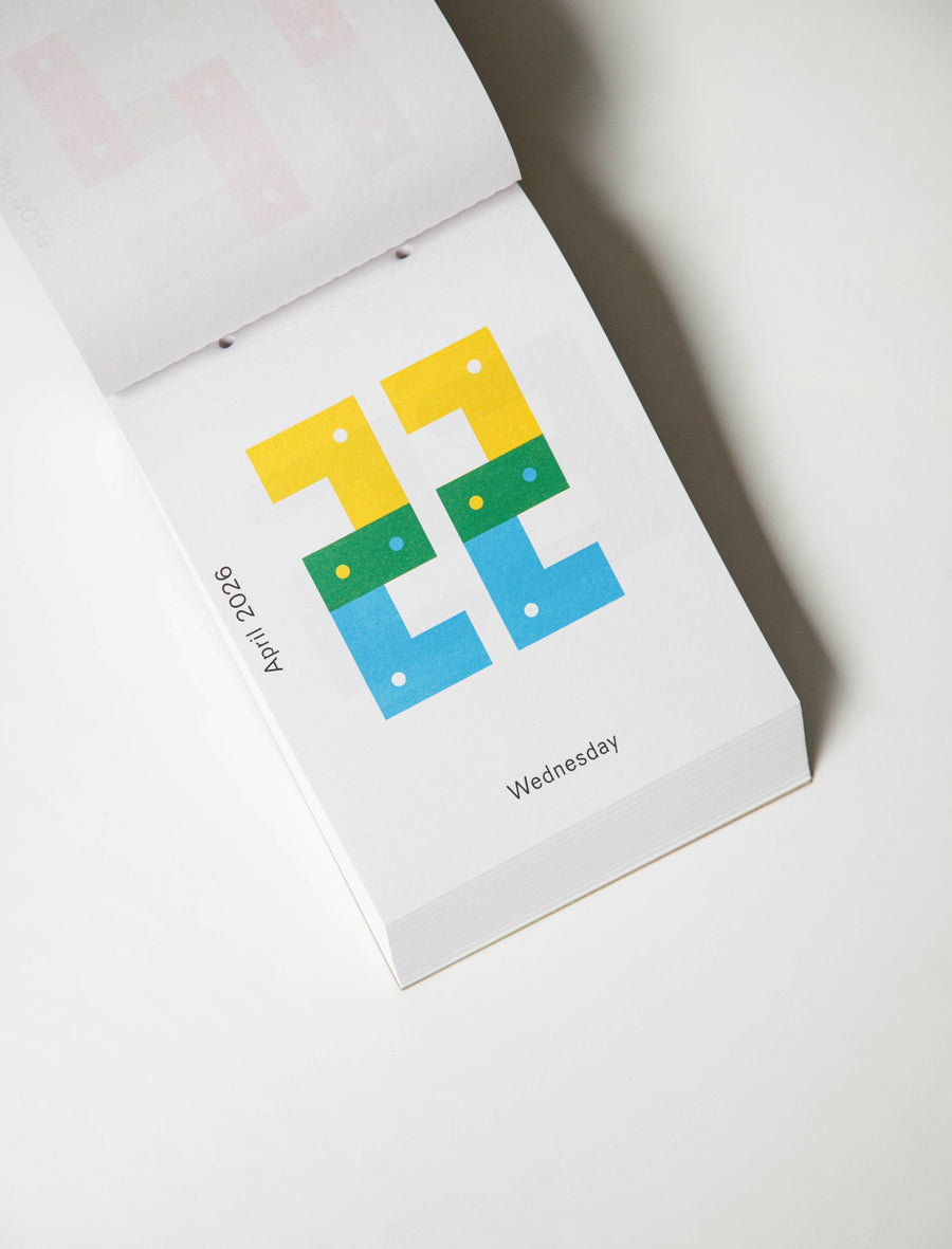 Every day is a new day / Calendar 2026 : Karel Martens - Image 2