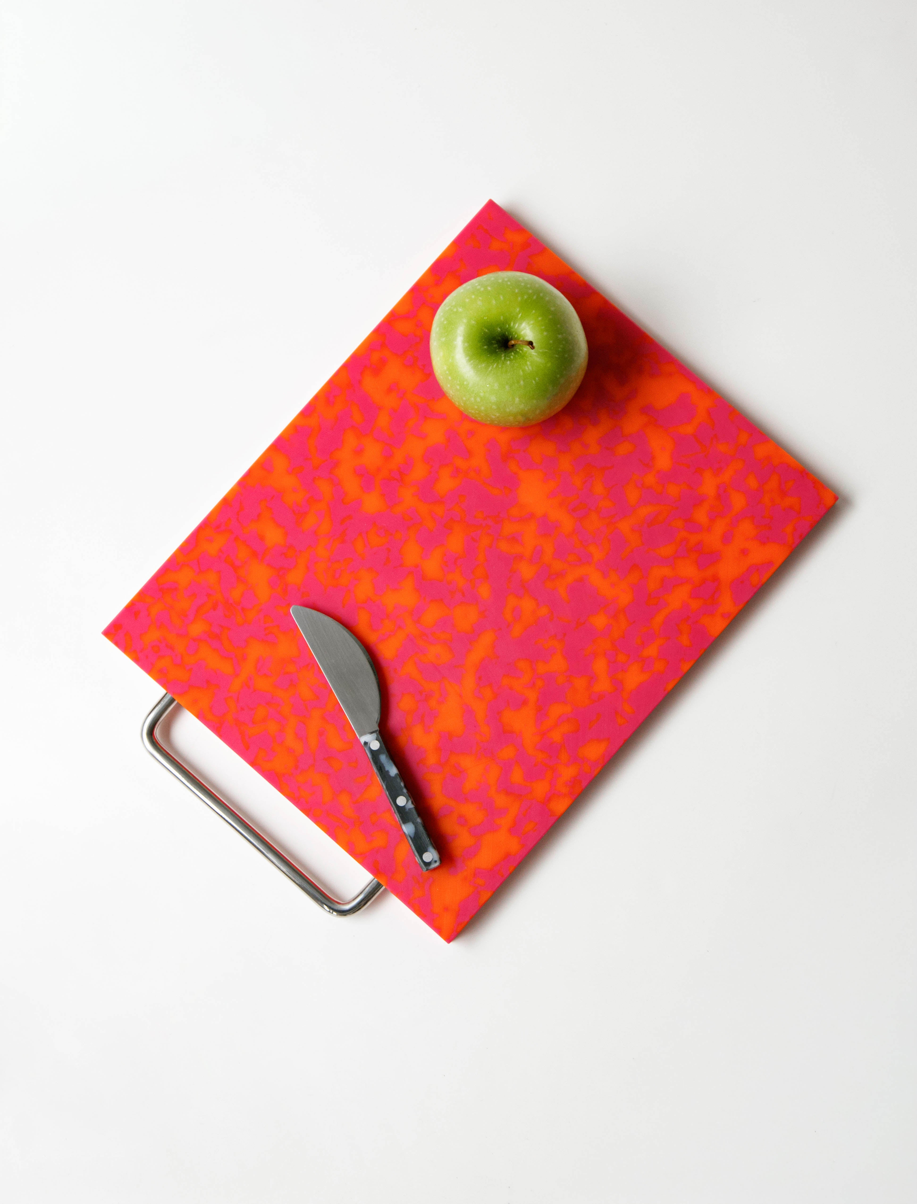 Fredericks and Mae Large Chopping Board Pink + Orange