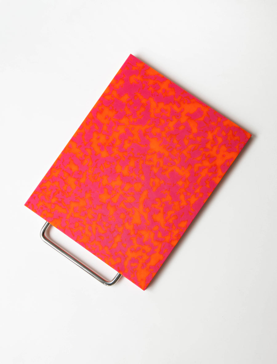 Large Chopping Board Pink + Orange - Image 2