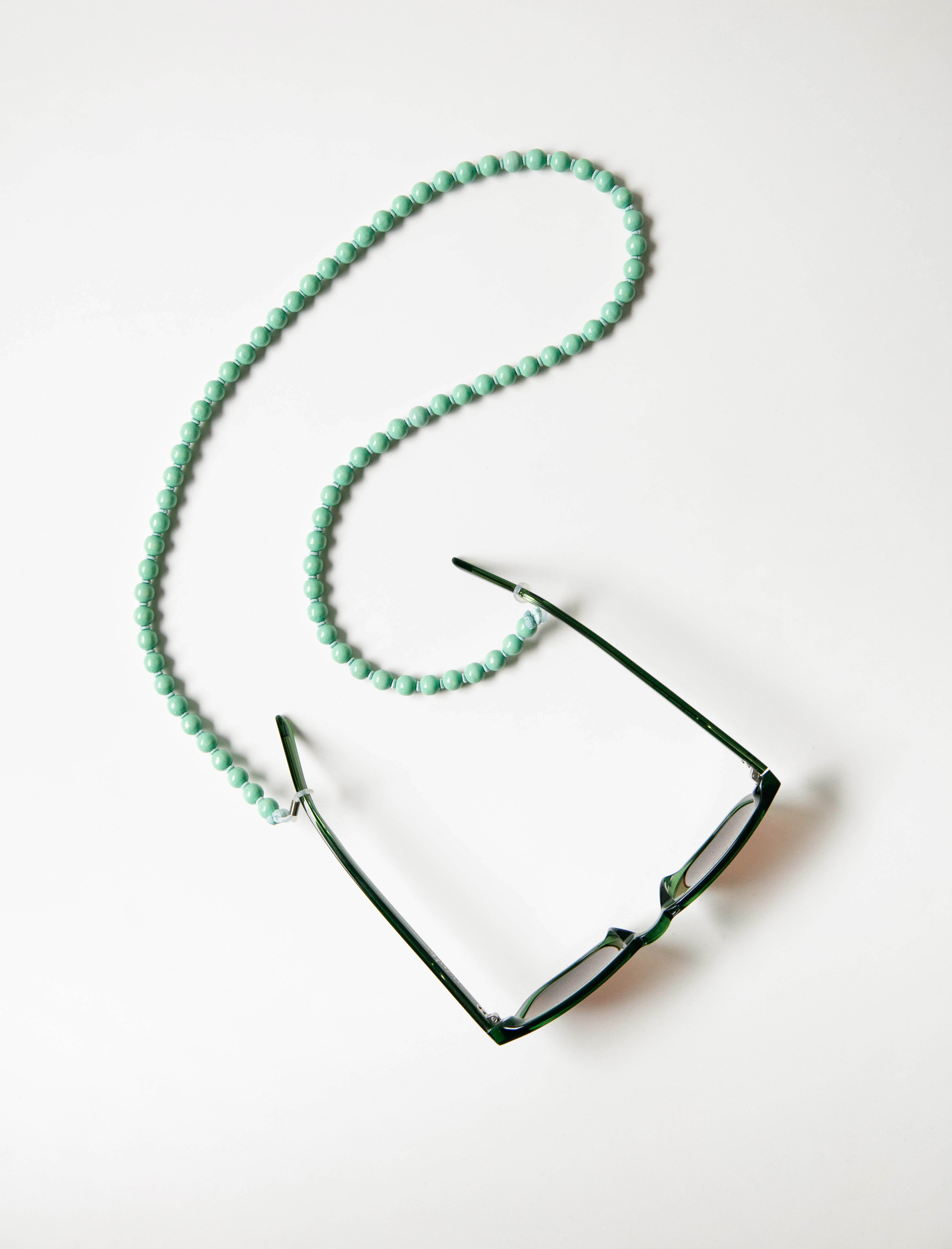 Perlen Glasses Holder Pastel Green