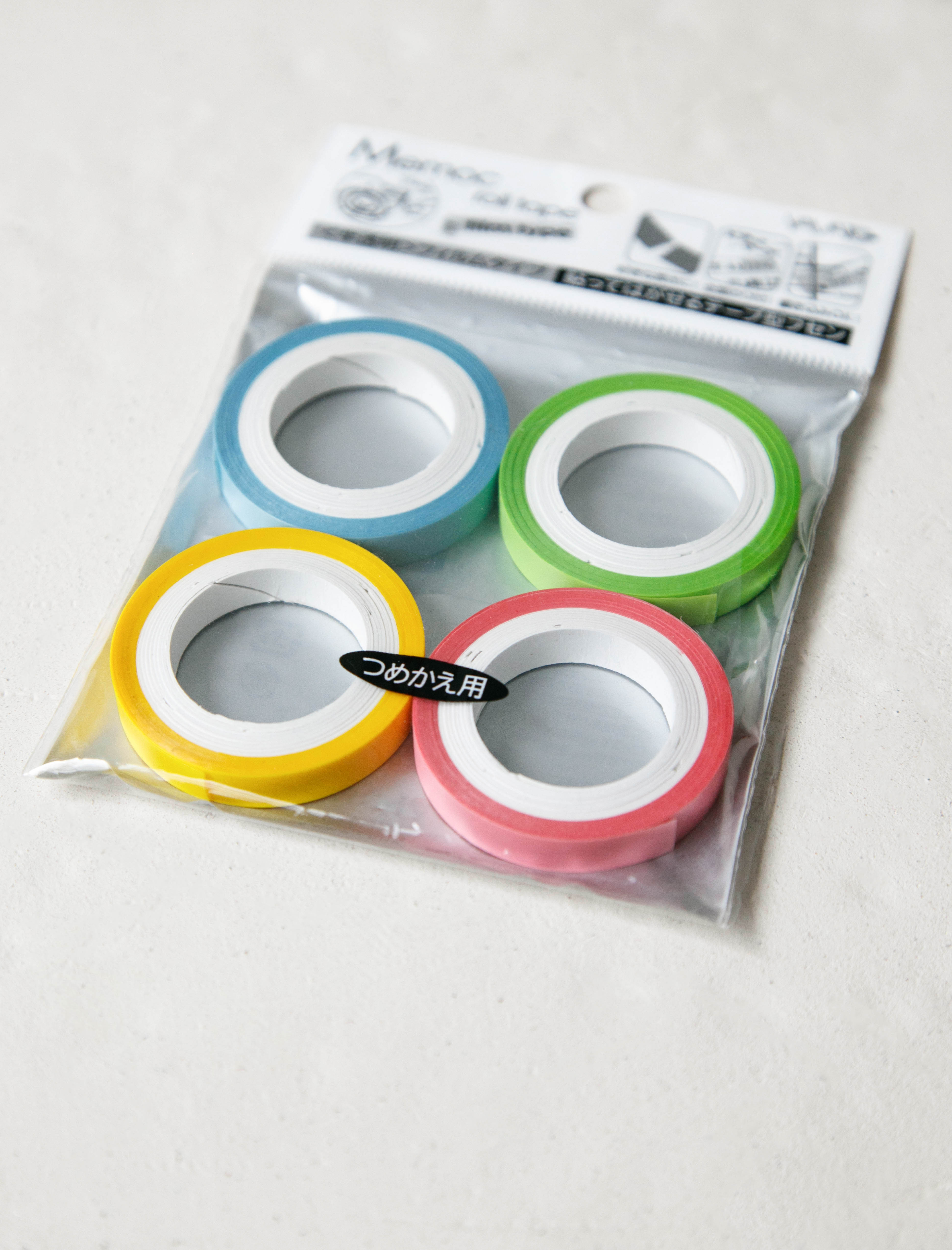 Yamato Memoc Refill 4 Colour Film Tape