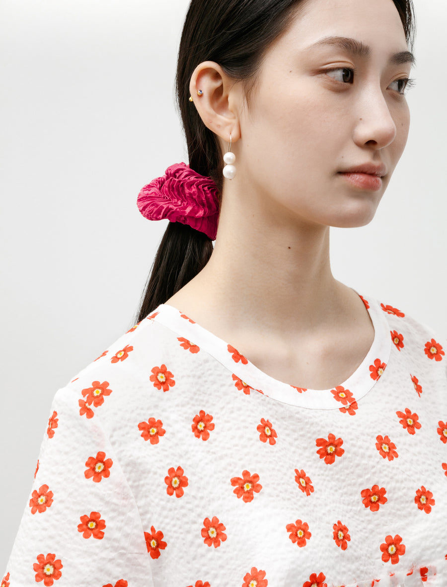 Mimi Top Red Flower - Image 2