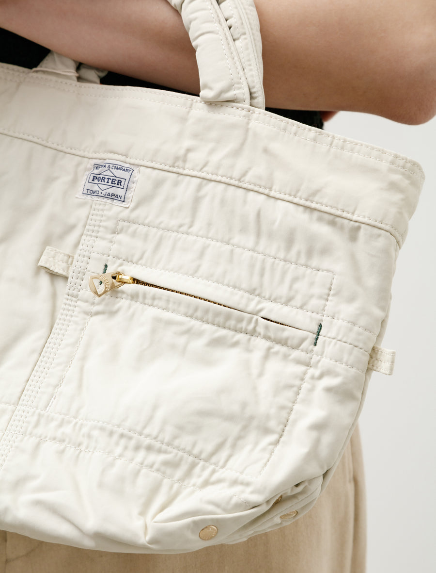 Porter Yoshida Mile Mini Tote Bag Off White – Neighbour