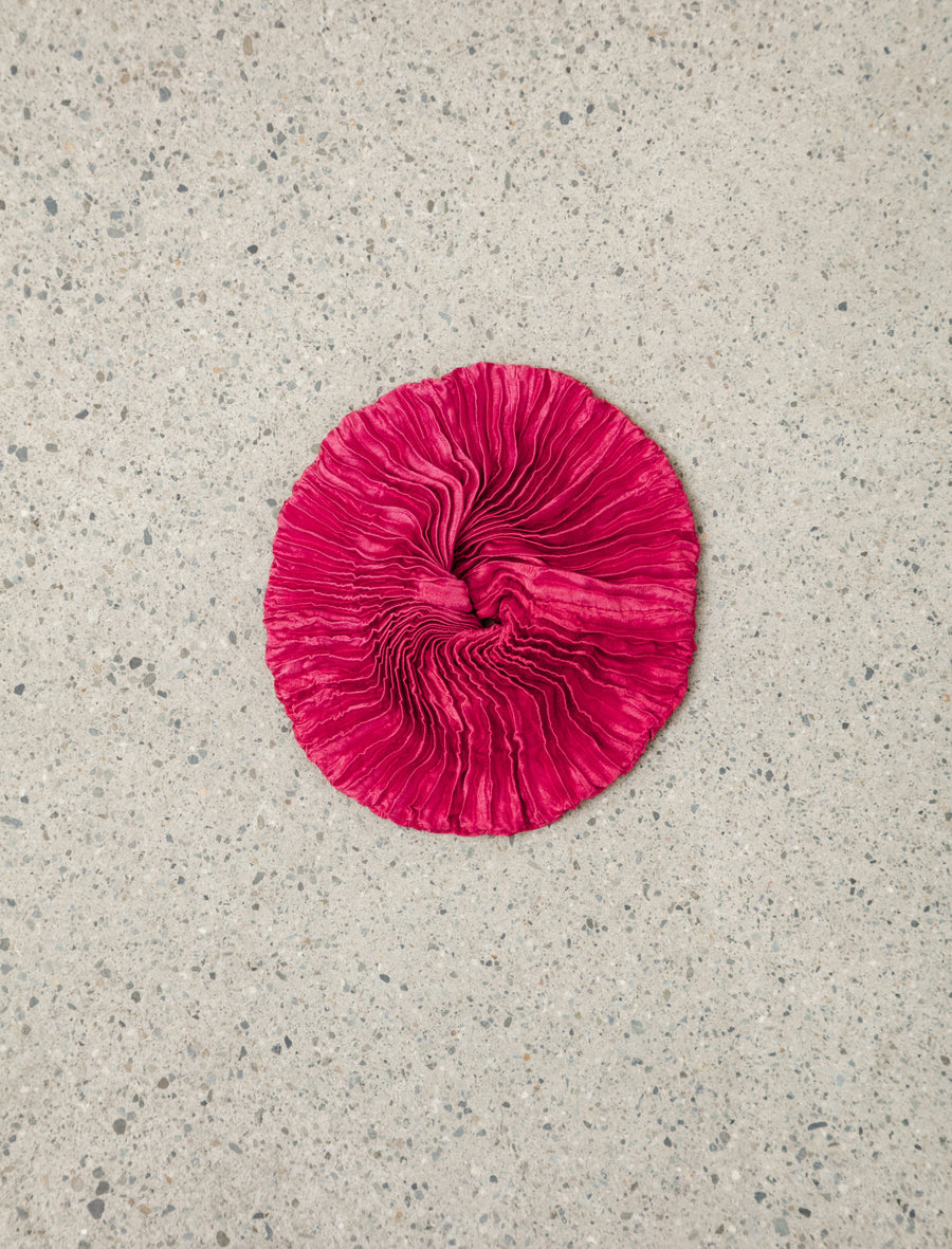 Plissé Silk Scrunchie - Image 6