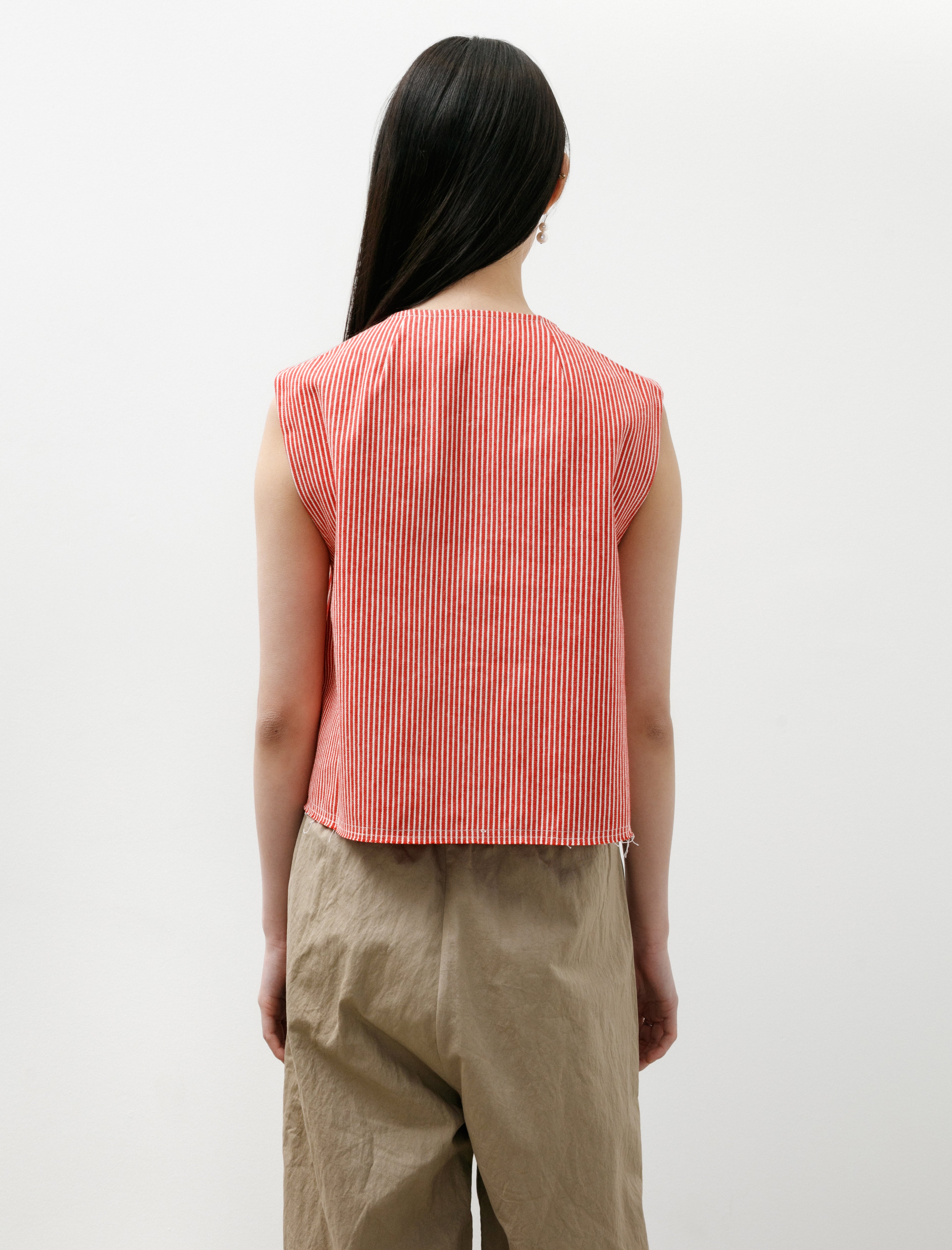 Eleph A Cropped Top Red