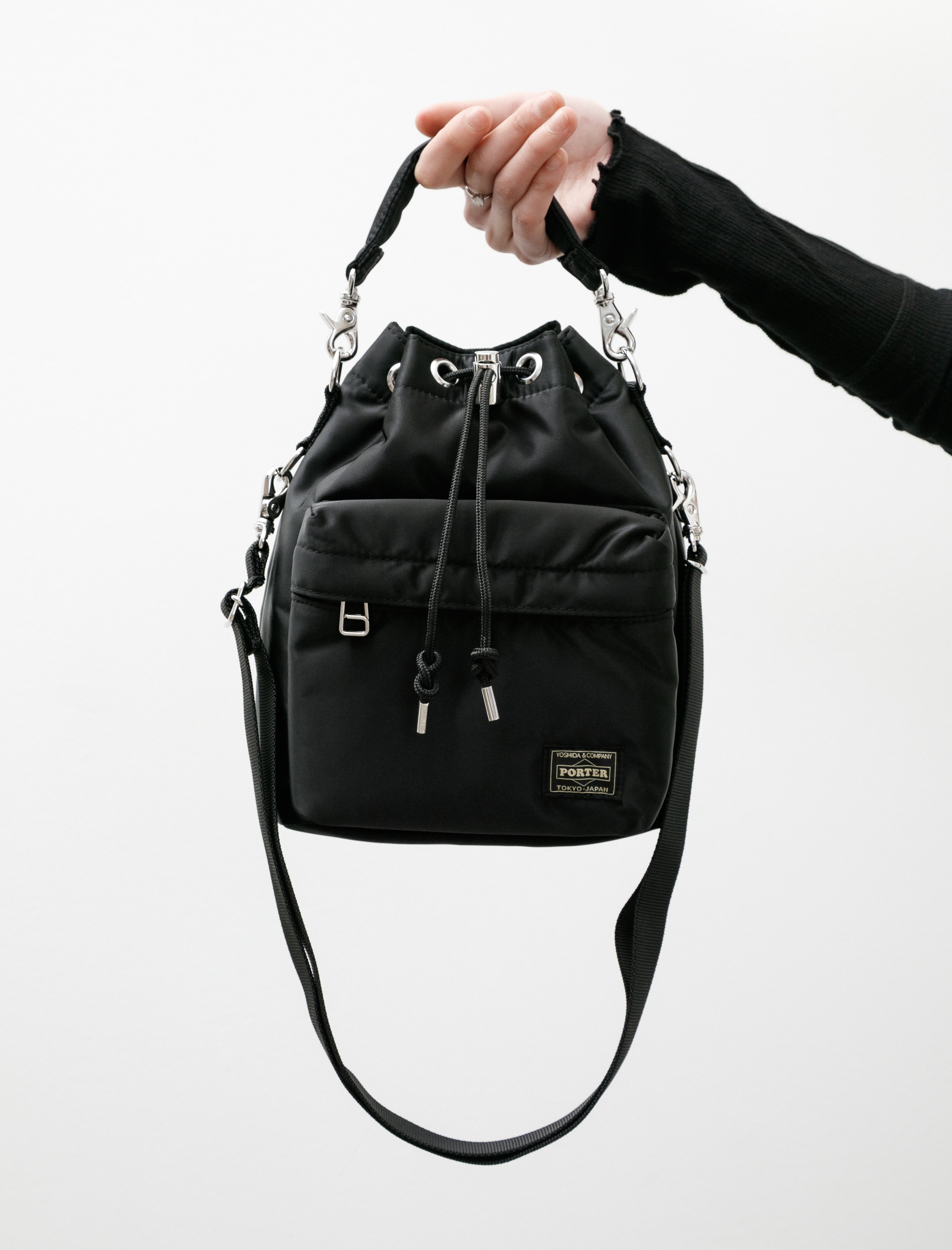 Porter Yoshida Balloon Bag (S) Black