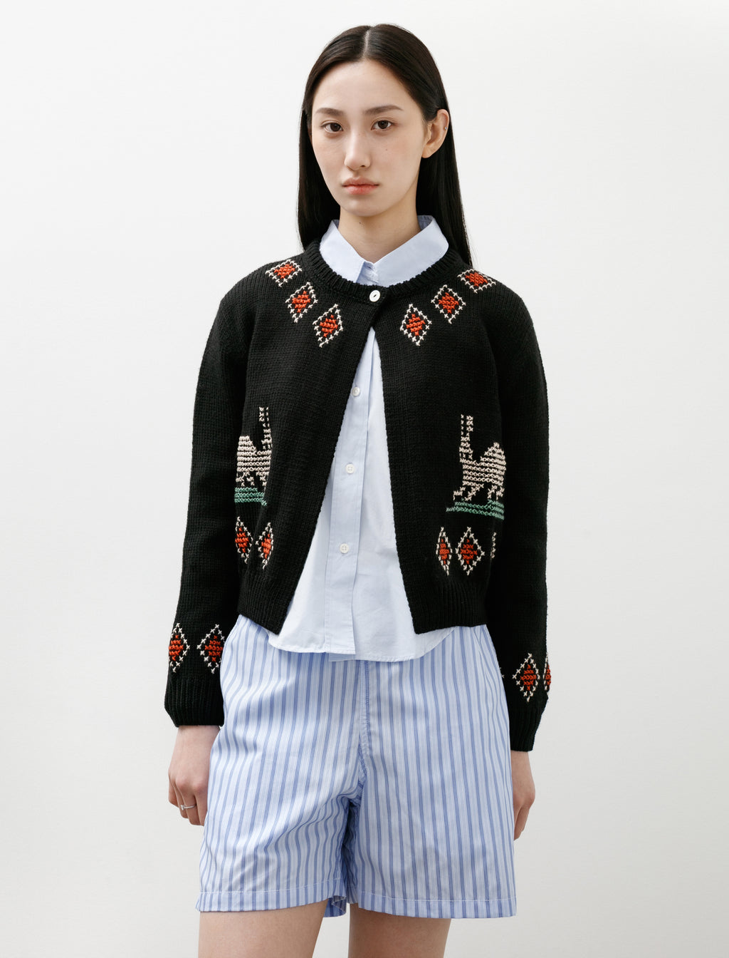 Bode Bunny Cardigan Black – Neighbour