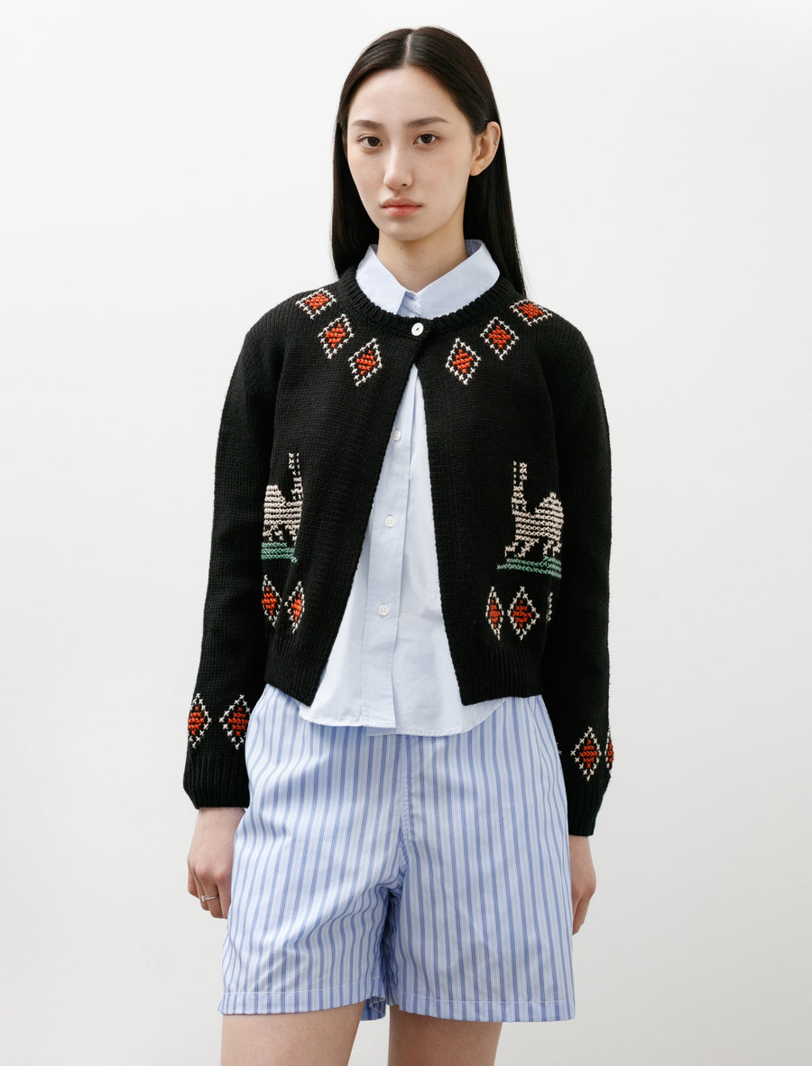 Bunny Cardigan Black - Image 1