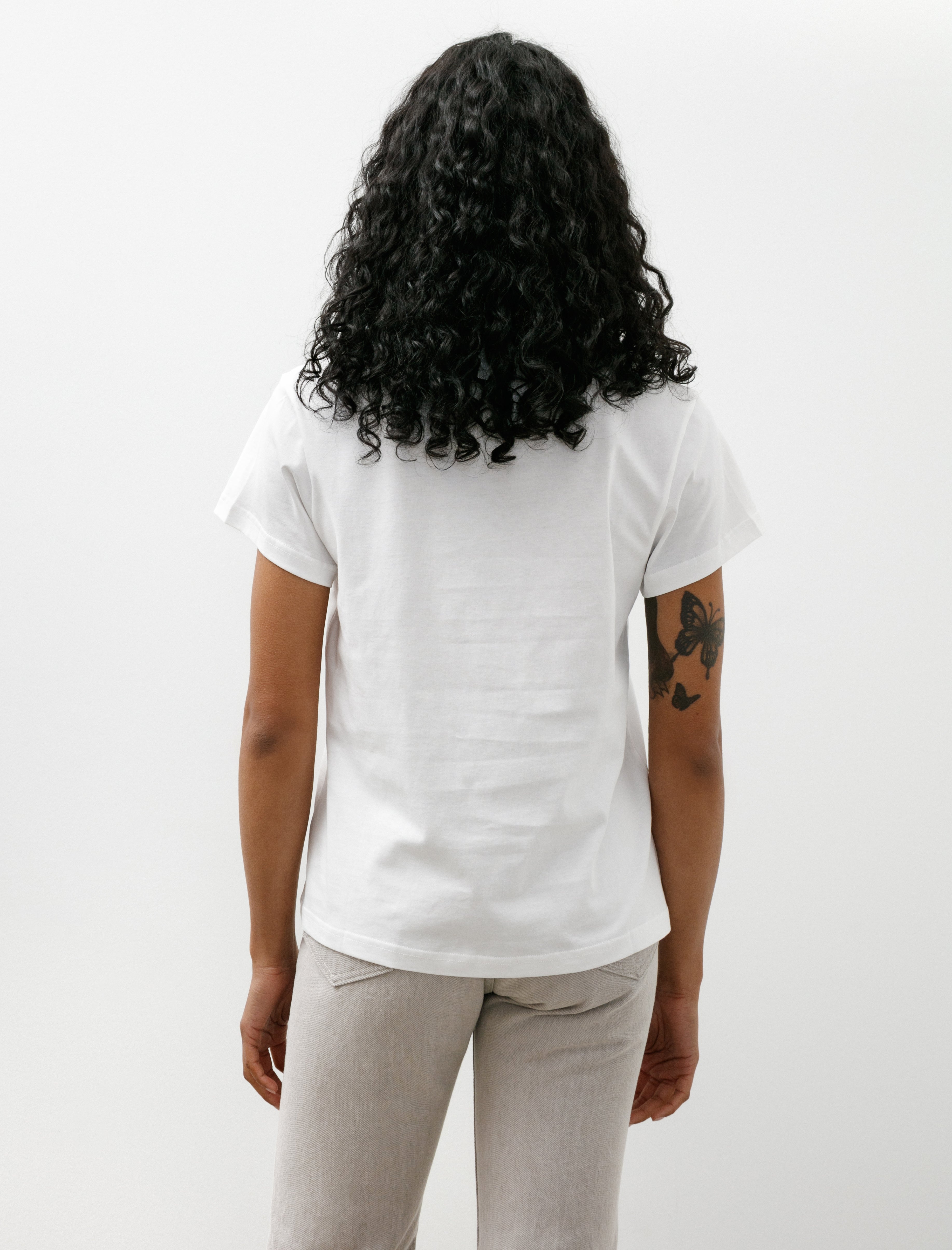 Studio Nicholson Marine Perfect Tee Off White