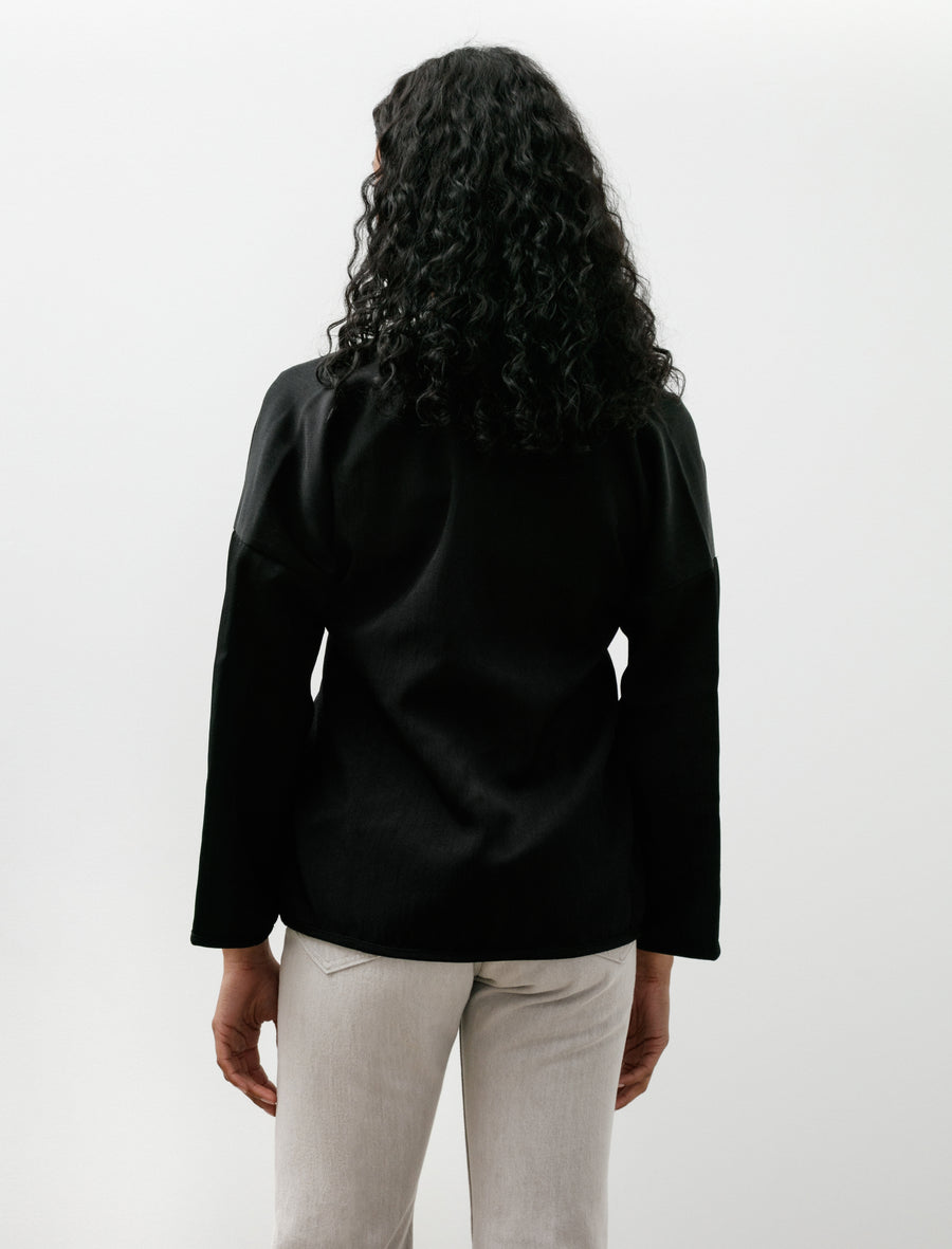 WR20 Shirt-7 Cross Cardigan Black School Canvas - Image 4