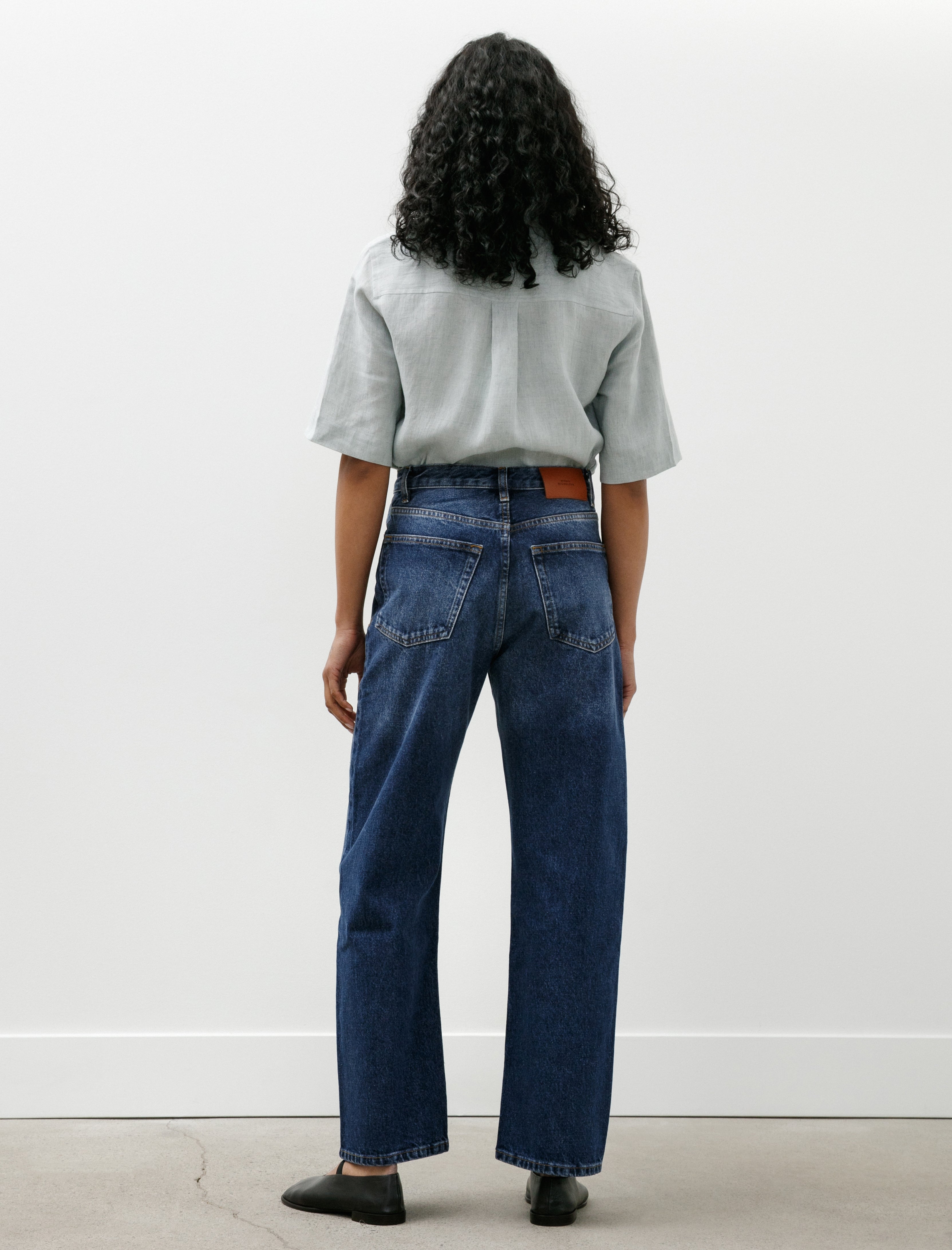 Studio Nicholson Denjo Denim Worn Wash Indigo