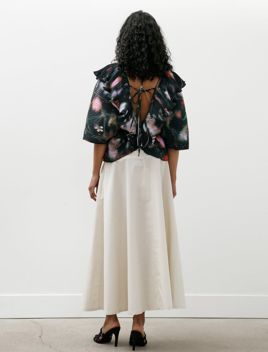 Agat Skirt Noisy Cotton Bone - Image 3