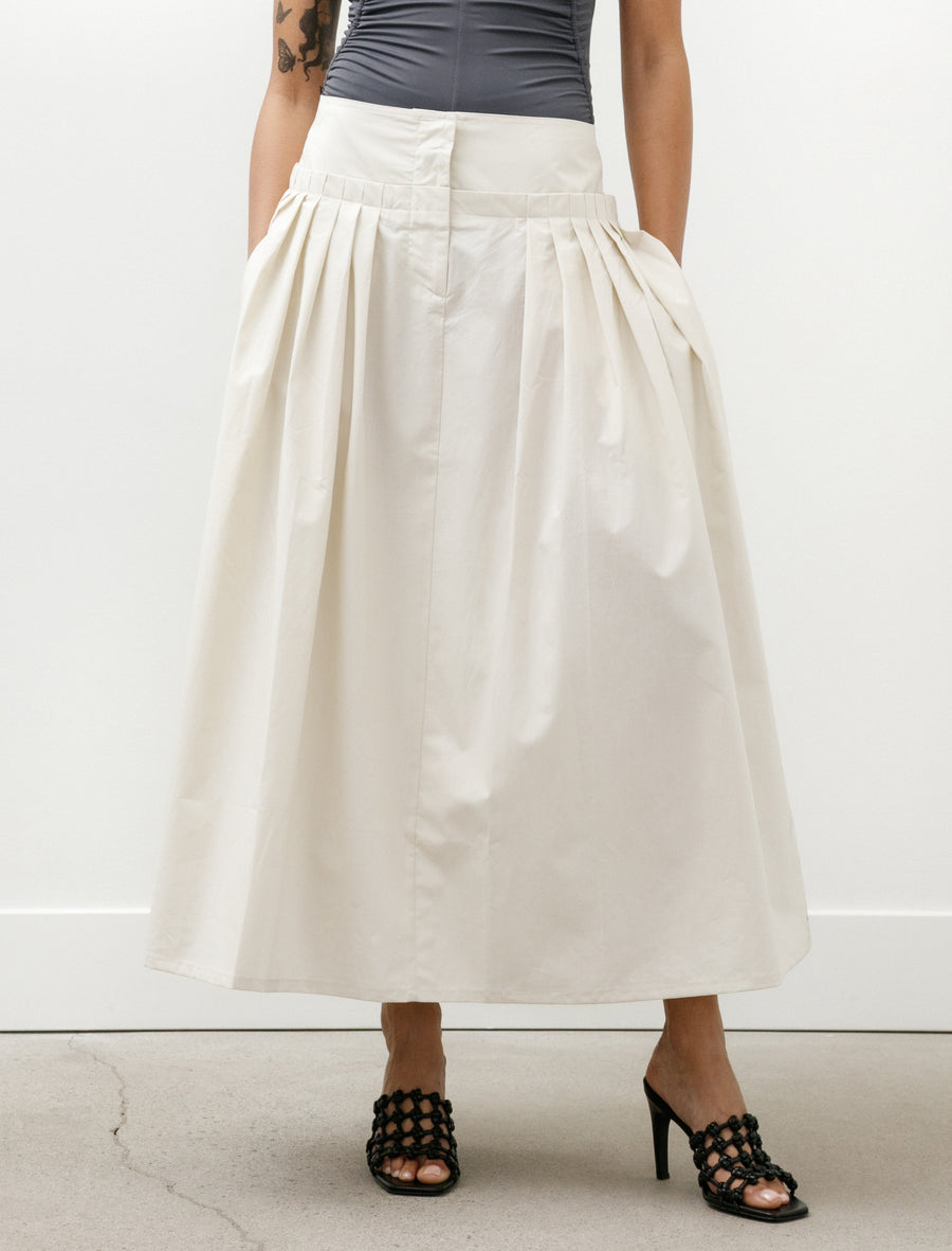 Agat Skirt Noisy Cotton Bone - Image 5