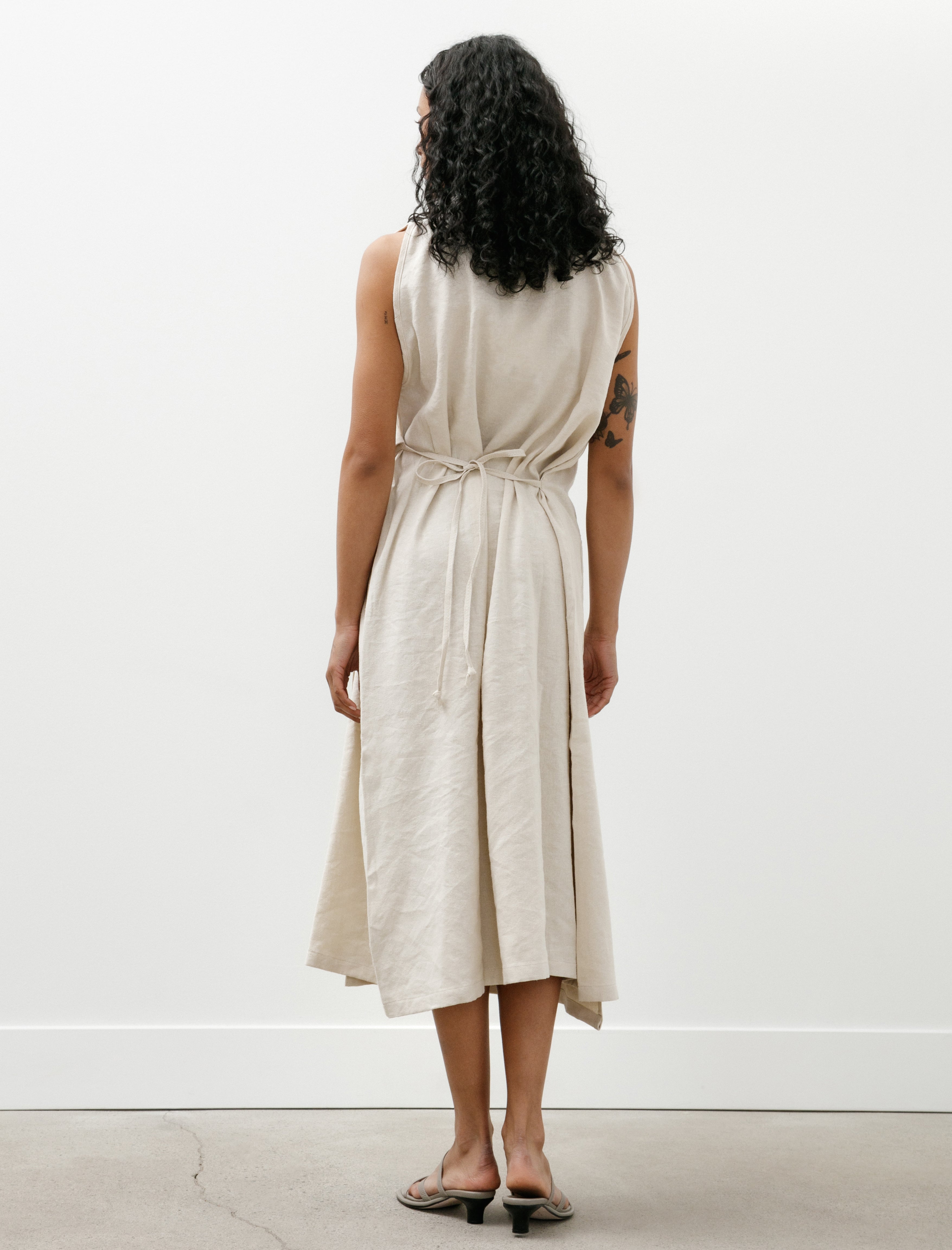 MAN-TLE WR20 All-8 Jeogori Dress Sand Grosgrain