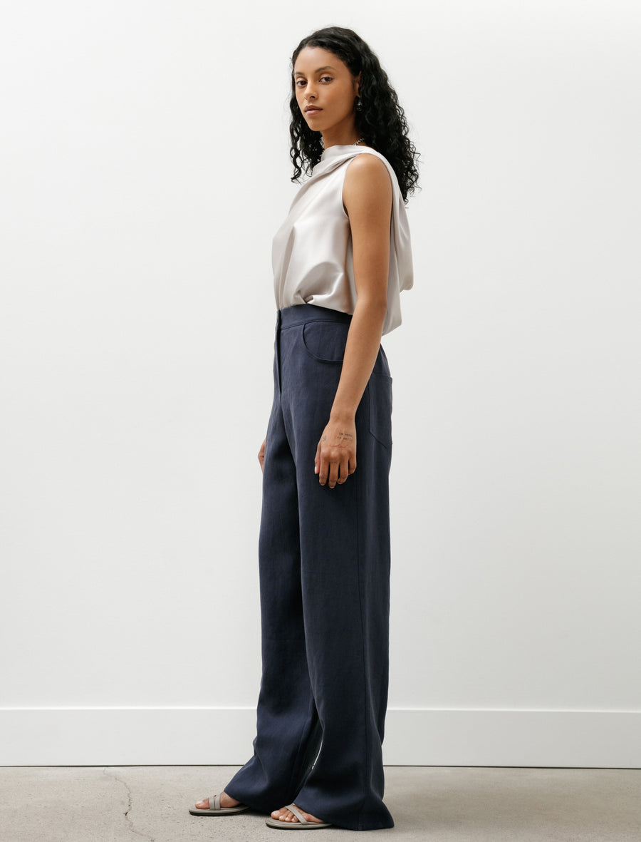 Full Pants Jeans Satin Linen Pacific - Image 3