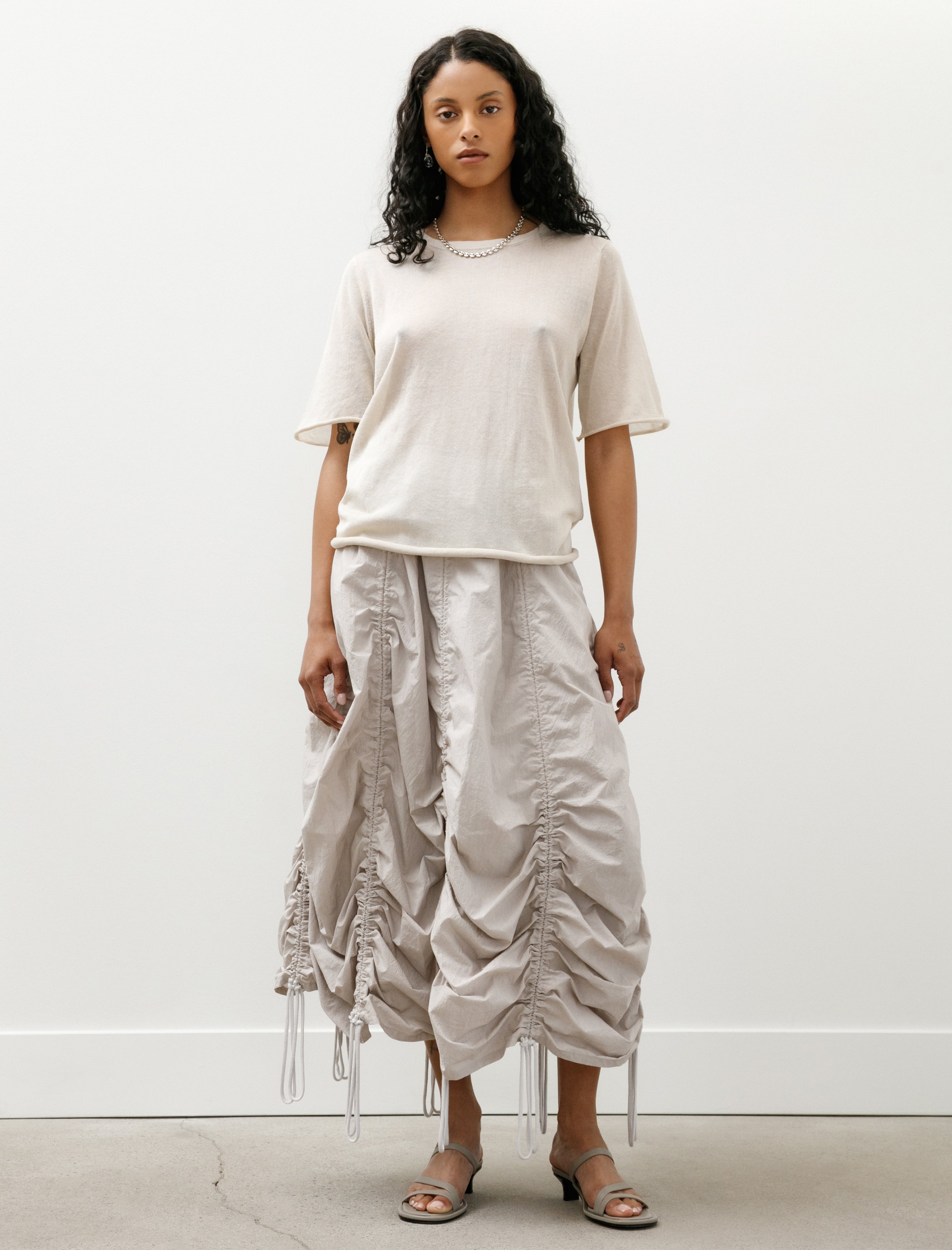 Lauren Manoogian Parachute Skirt Ash