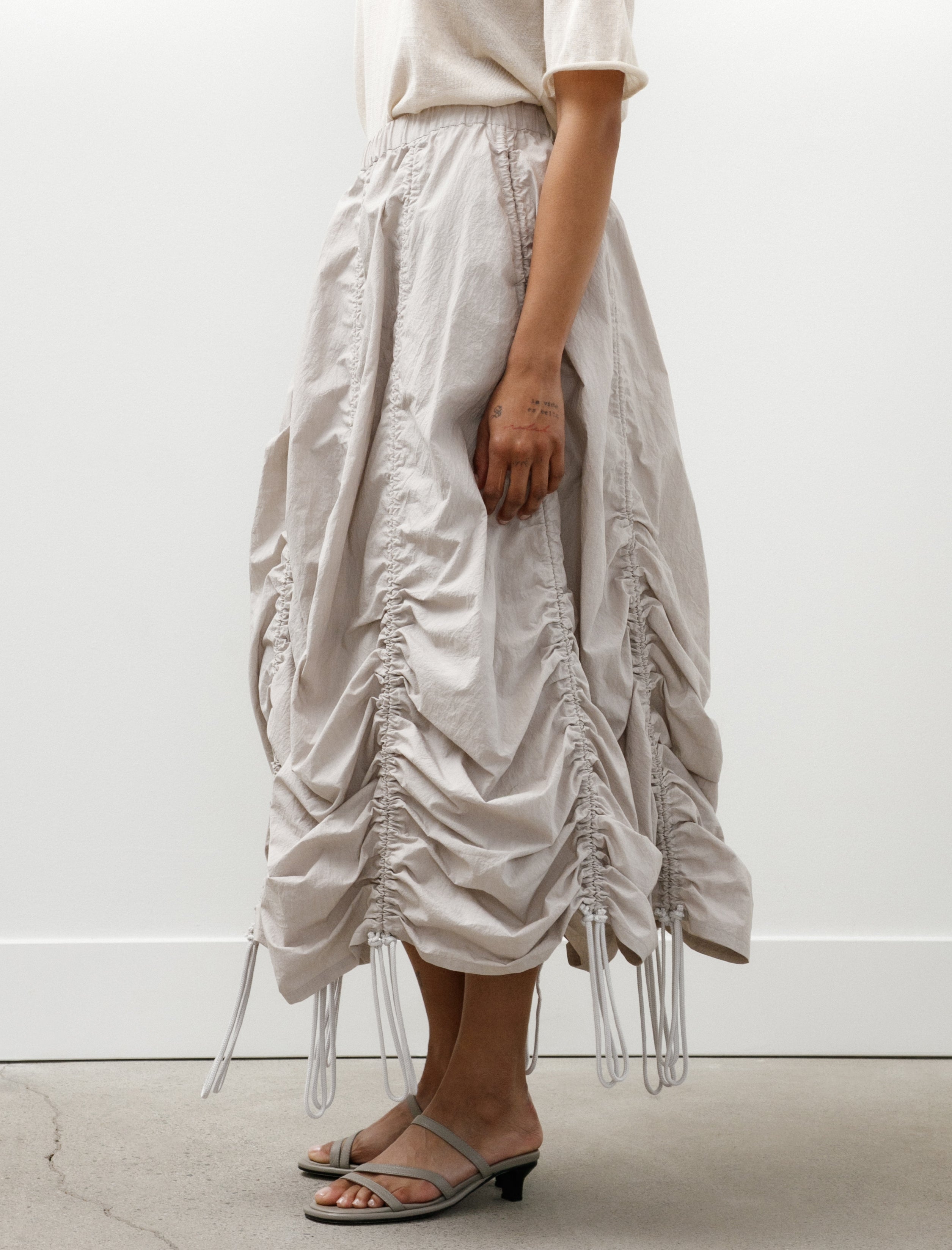 Lauren Manoogian Parachute Skirt Ash