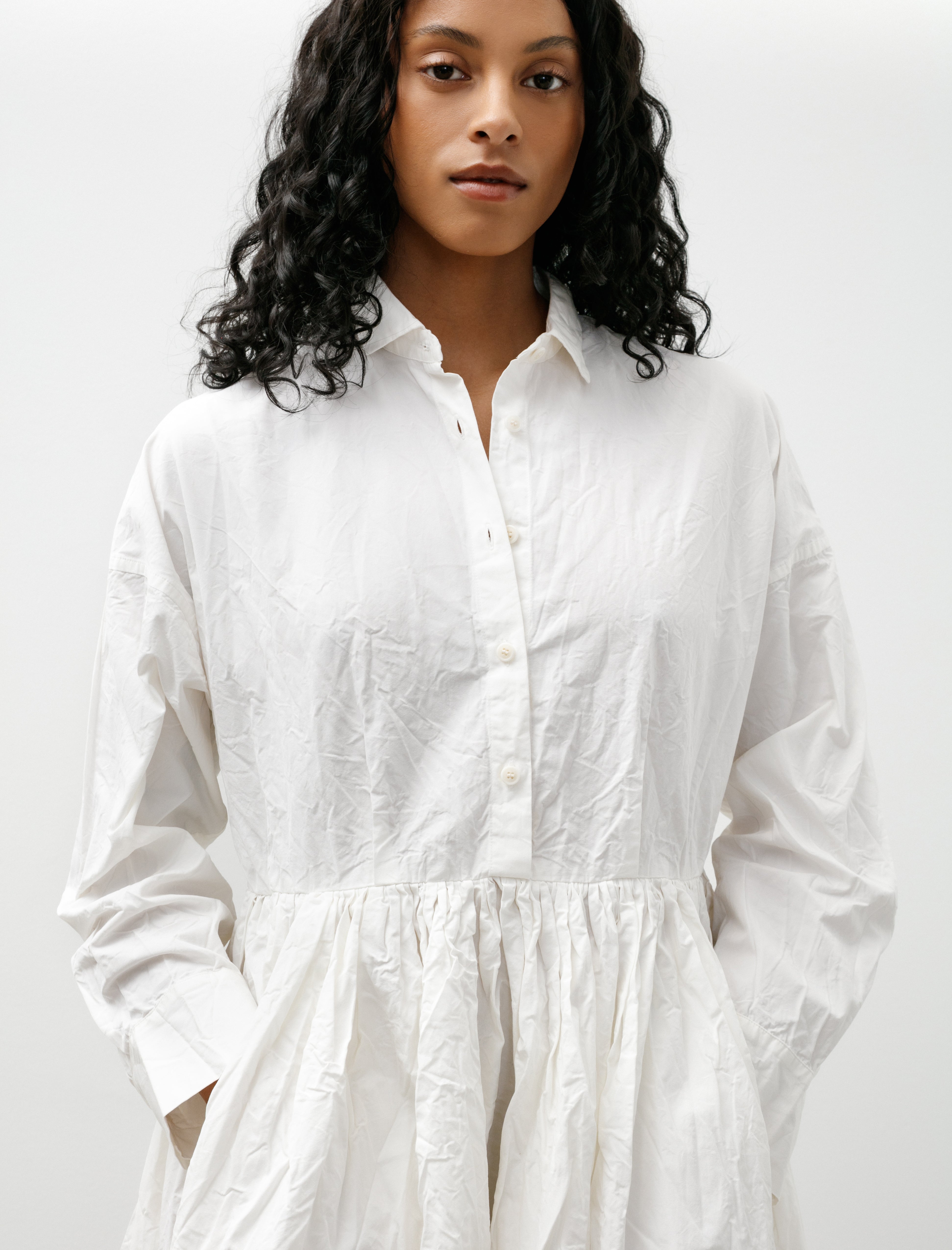 Casey Casey Stephanie Dress Off White