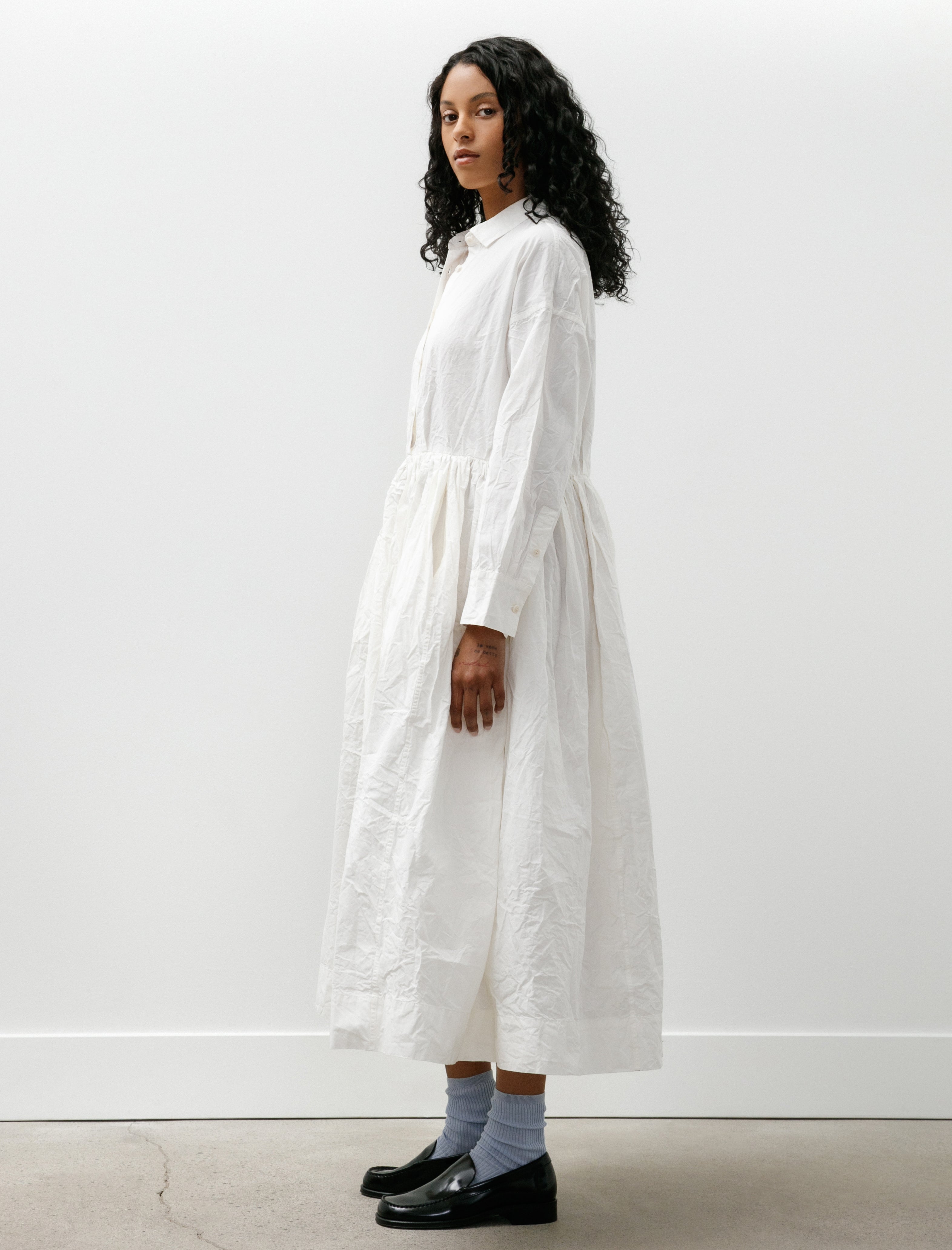 Casey Casey Stephanie Dress Off White