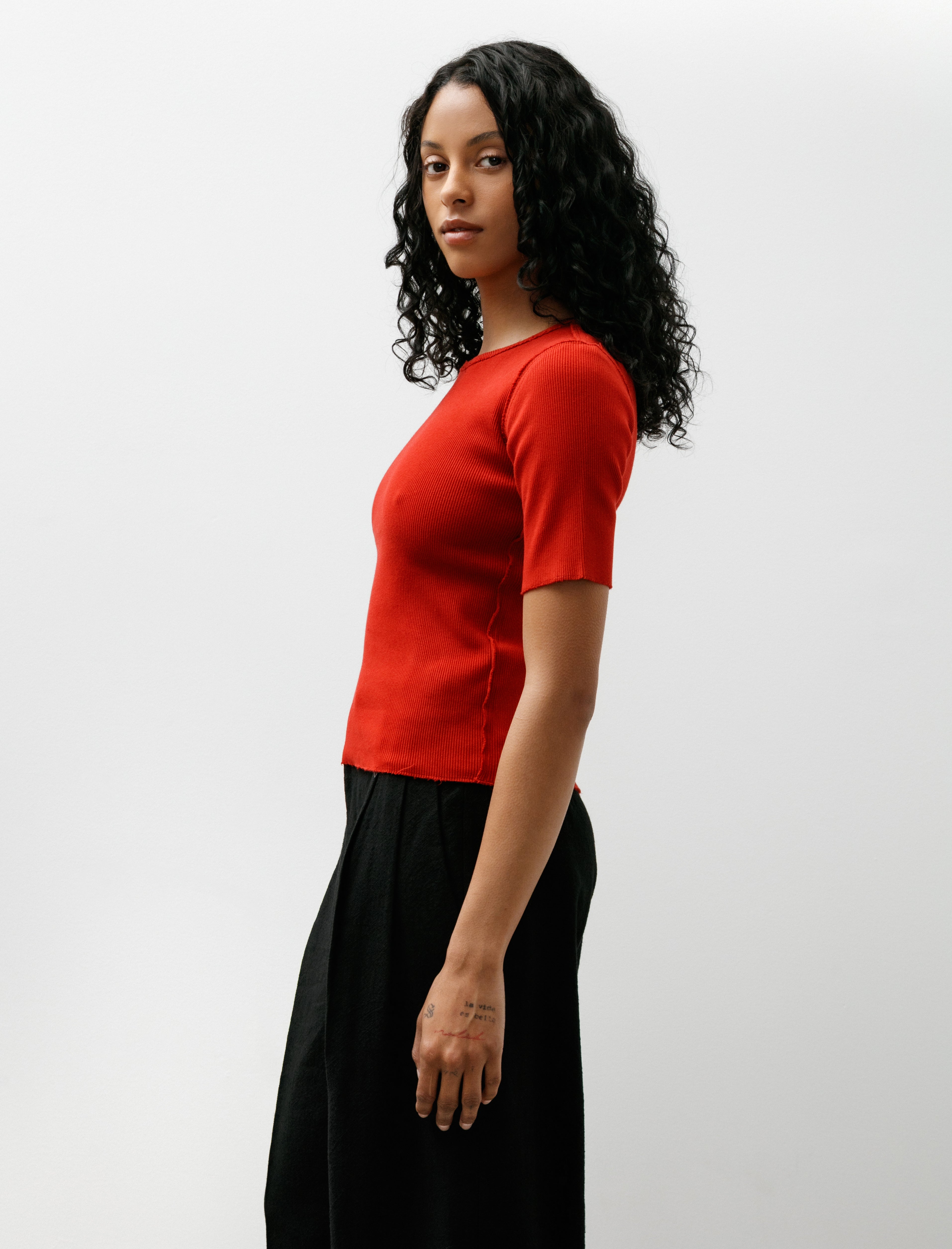 Camiel Fortgens Fitted Tee Red