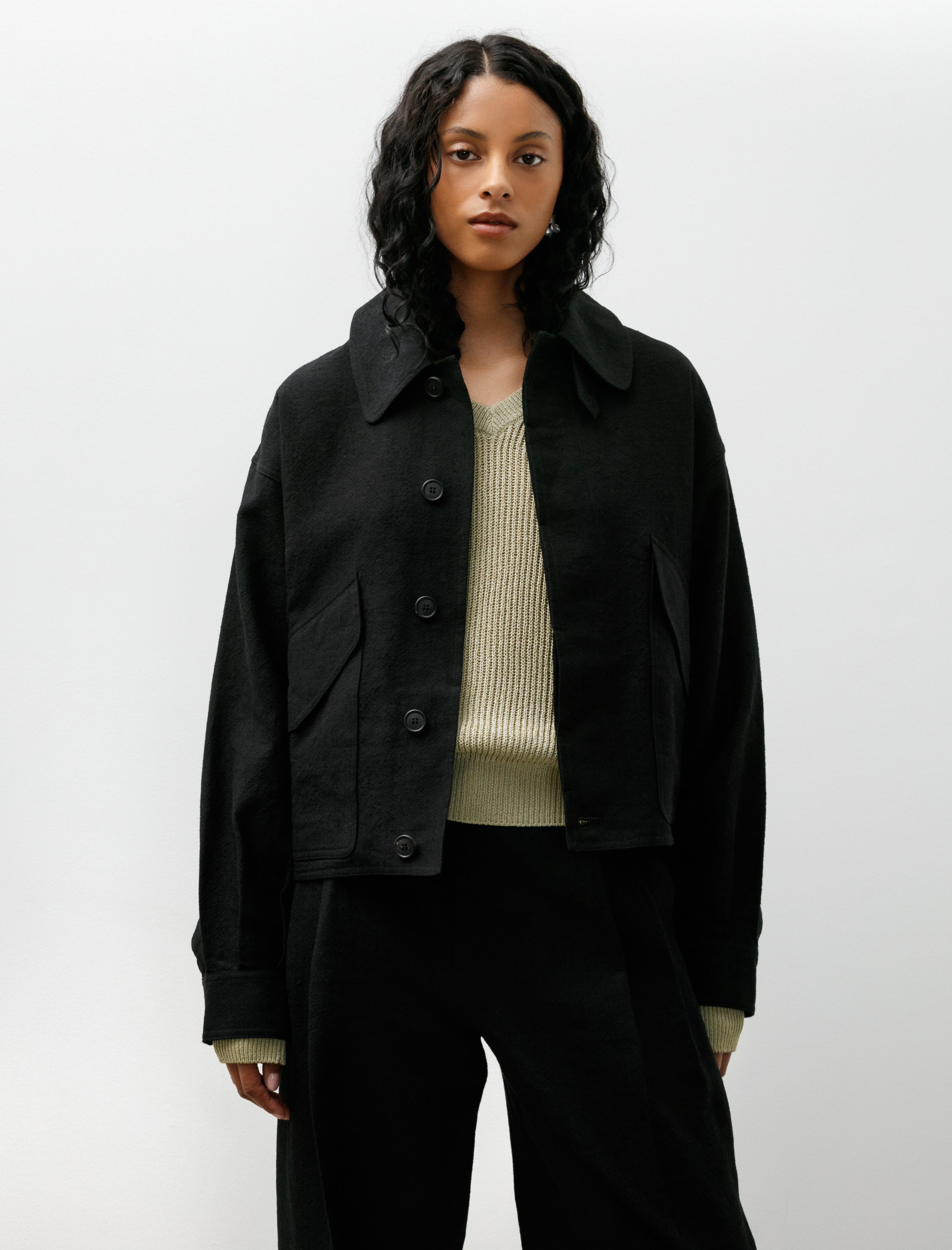 Cristaseya Summer Bomber Black
