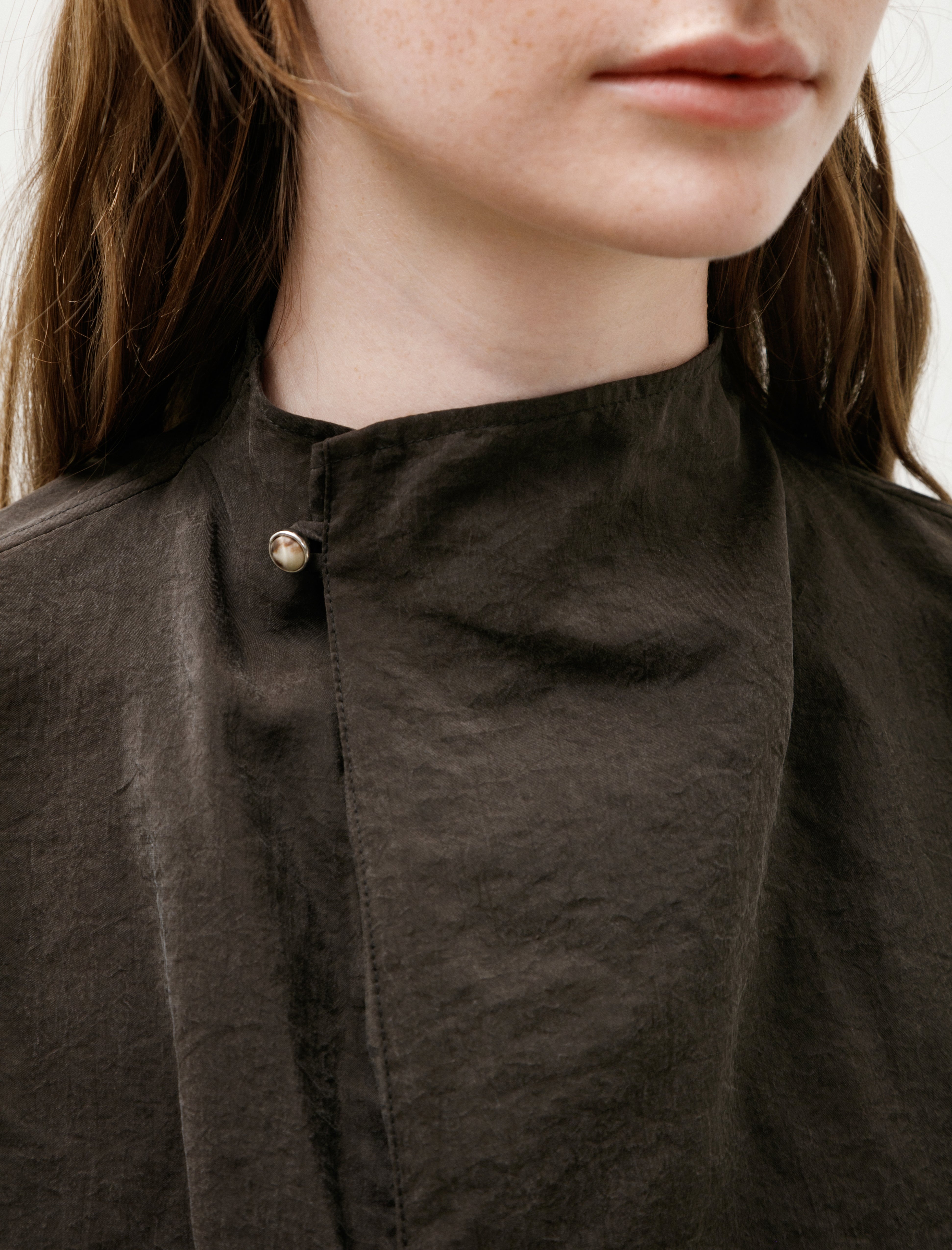Lemaire Soft Collar Top Licorice