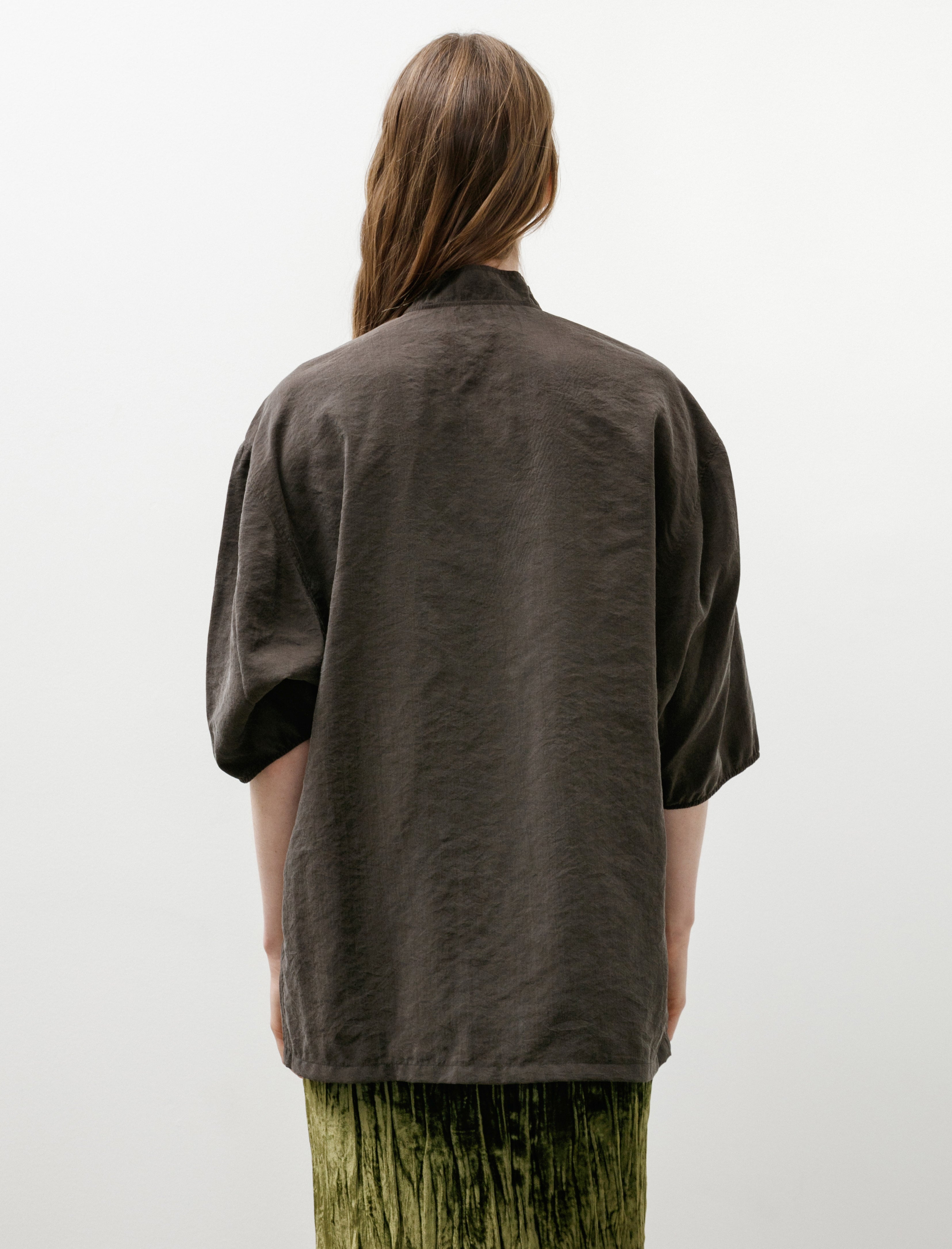Lemaire Soft Collar Top Licorice