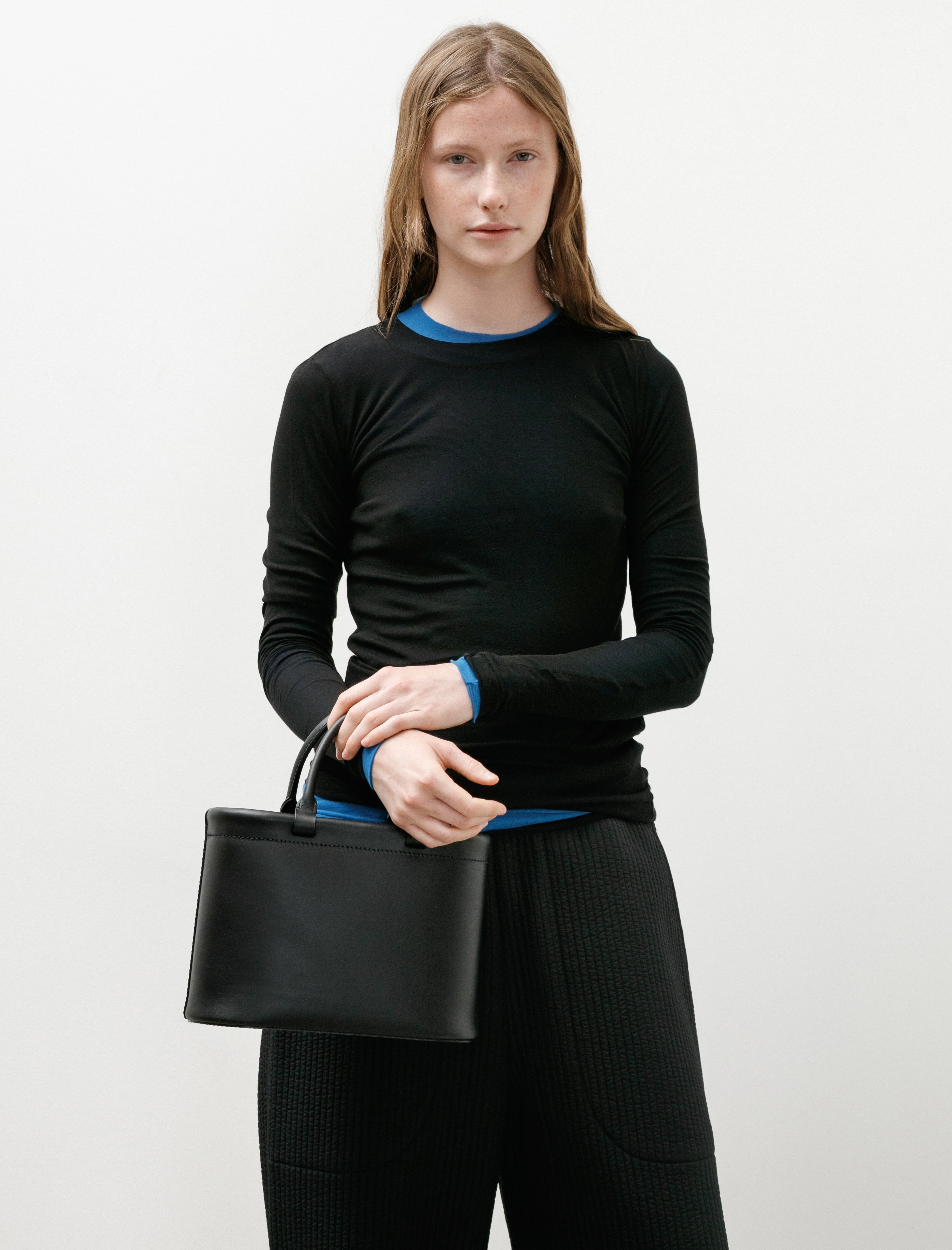Aeta Rigid Tote Bag Small Black