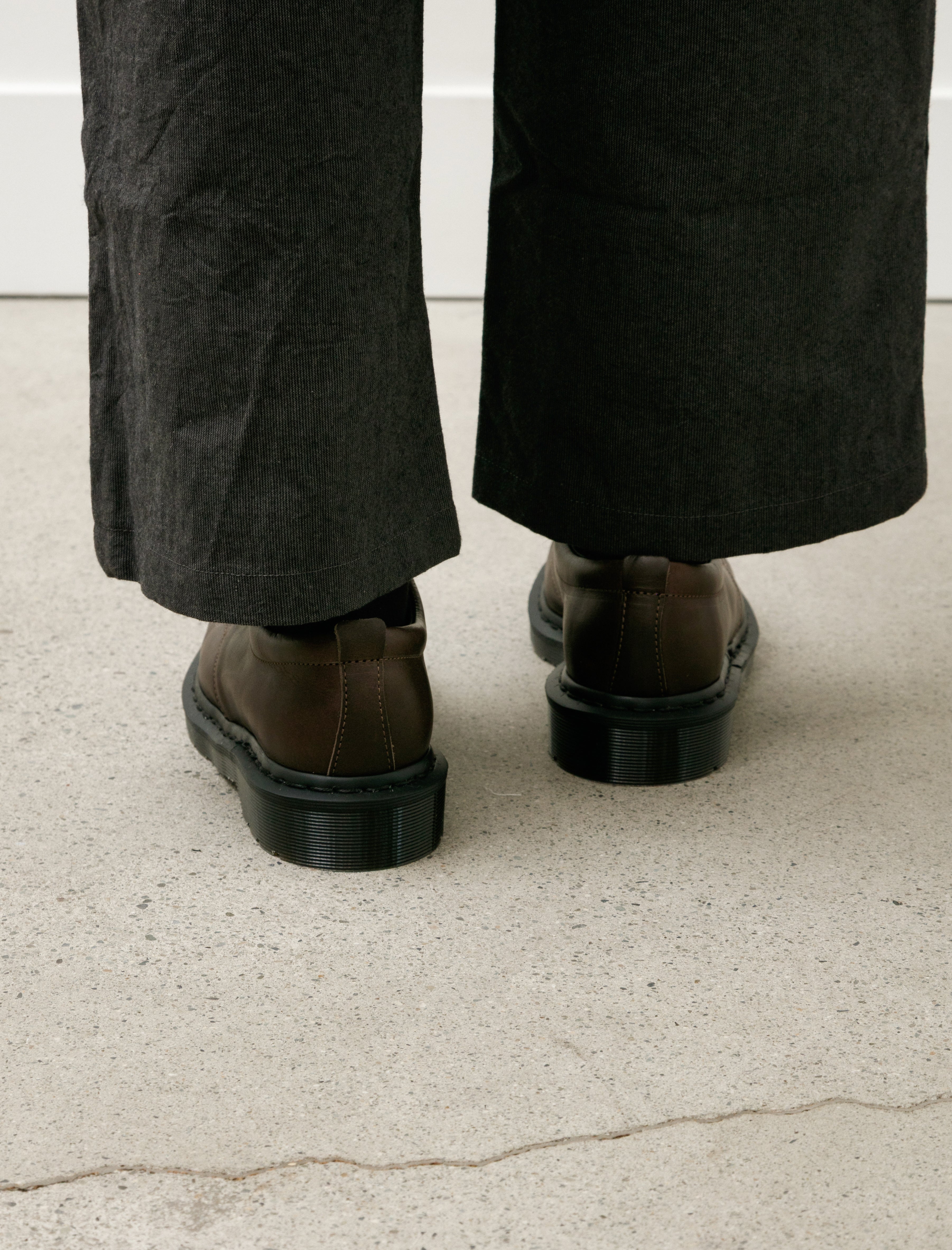 Dr. Martens 1461 Shoe Dark Brown Grained Oiled