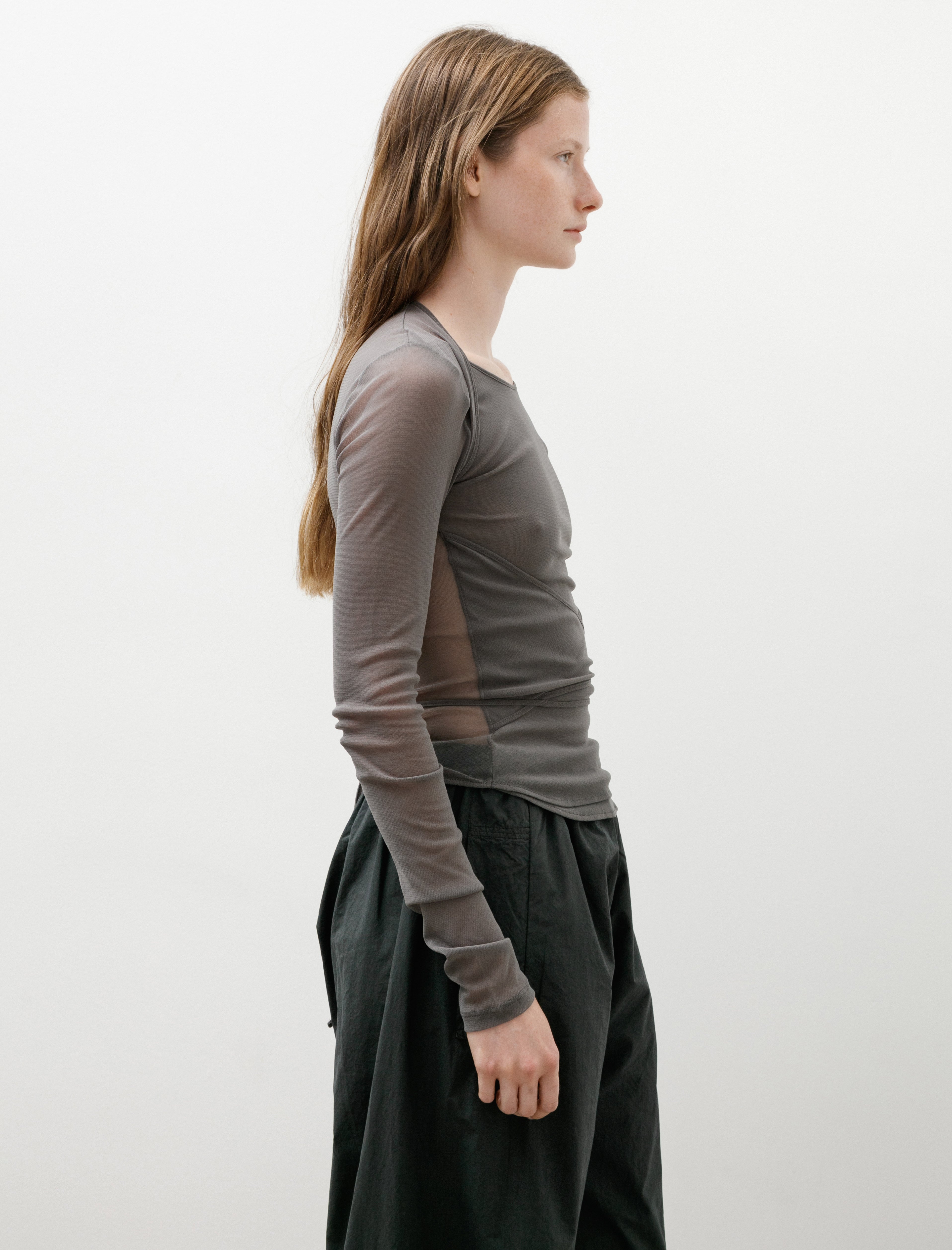 Lemaire Ballerina Knotted Top Steel