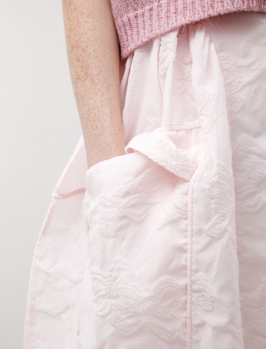 Fuana Skirt Papillon Matelassé Soft Pink - Image 7