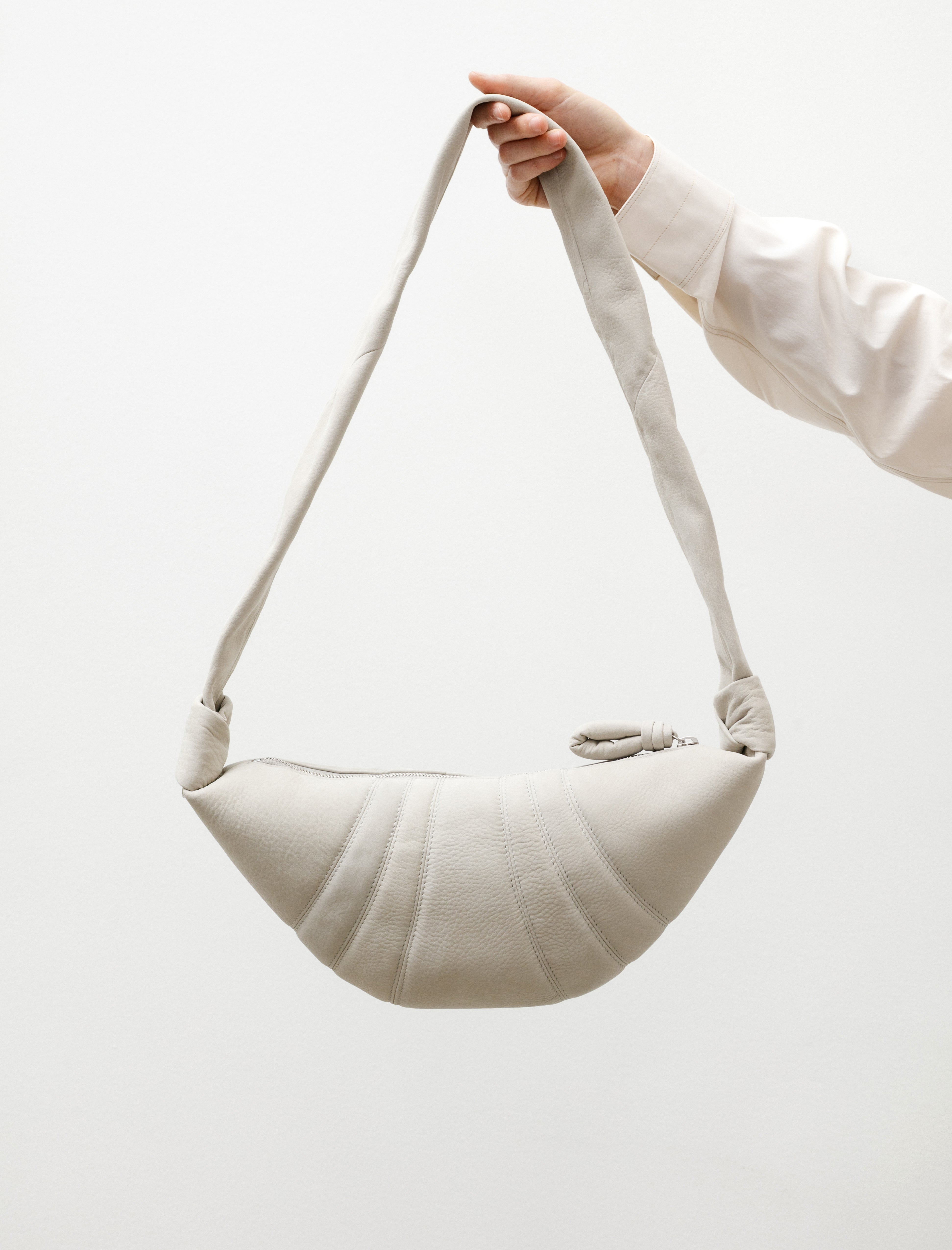 Lemaire Small Croissant Bag Soft Sage