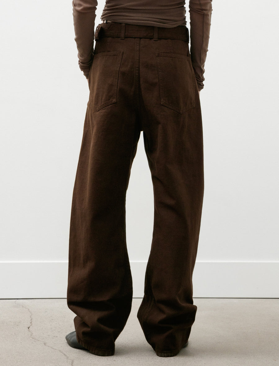 Twisted Belted Pants Ristretto - Image 6