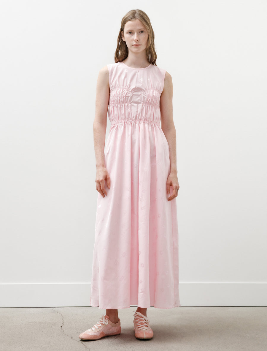 Christy Dress Ditsy Bellis Soft Pink - Image 1