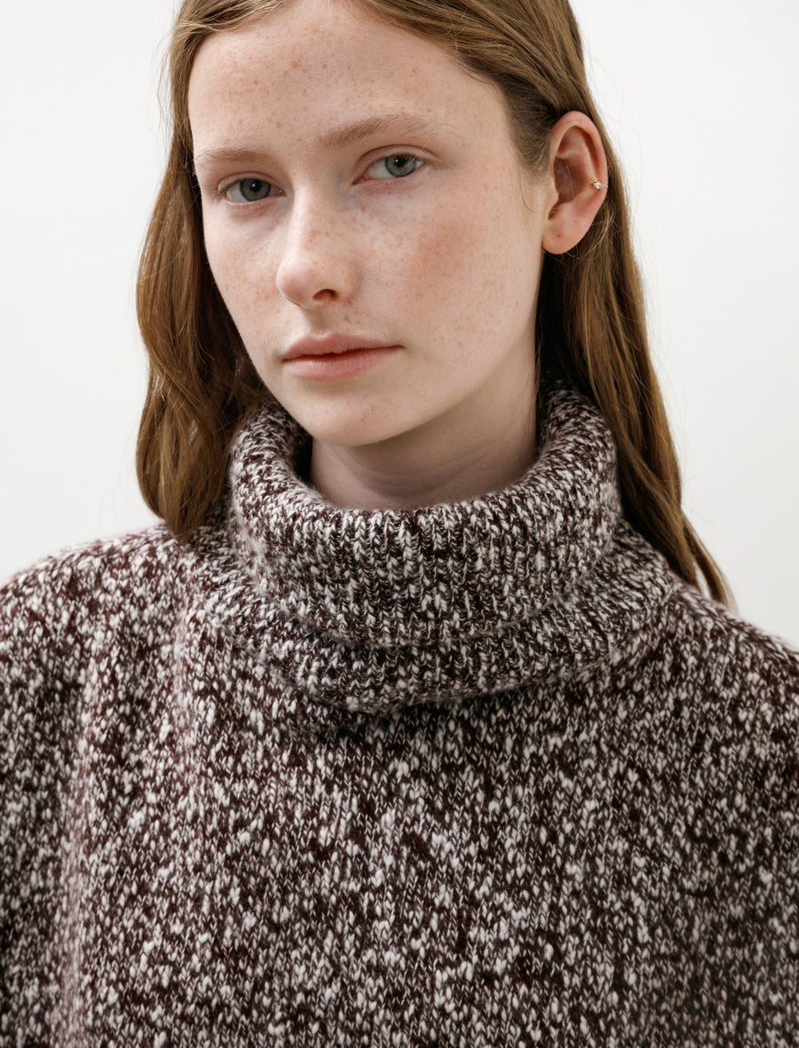 Iconic T-Neck Sweater Cashmere Burleigh - Image 4