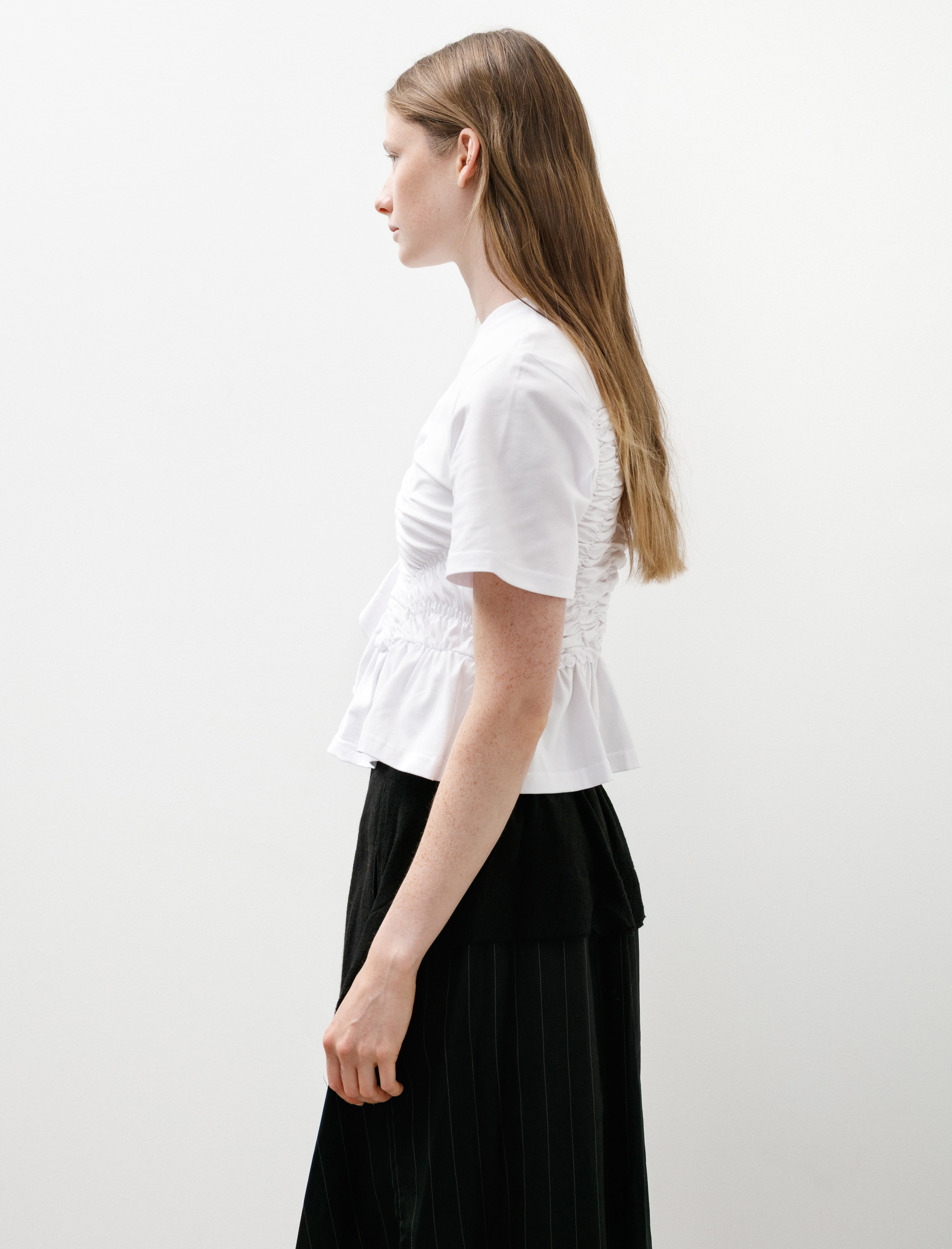 Cecilie Bahnsen Ace T-Shirt White