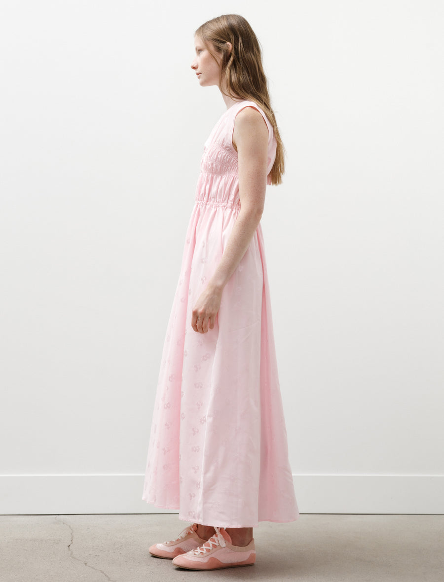 Christy Dress Ditsy Bellis Soft Pink - Image 3