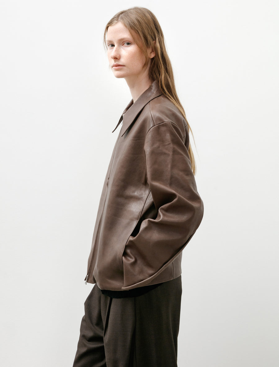 No.285 Leather Pocket Jacket Dust Lambskin - Image 6