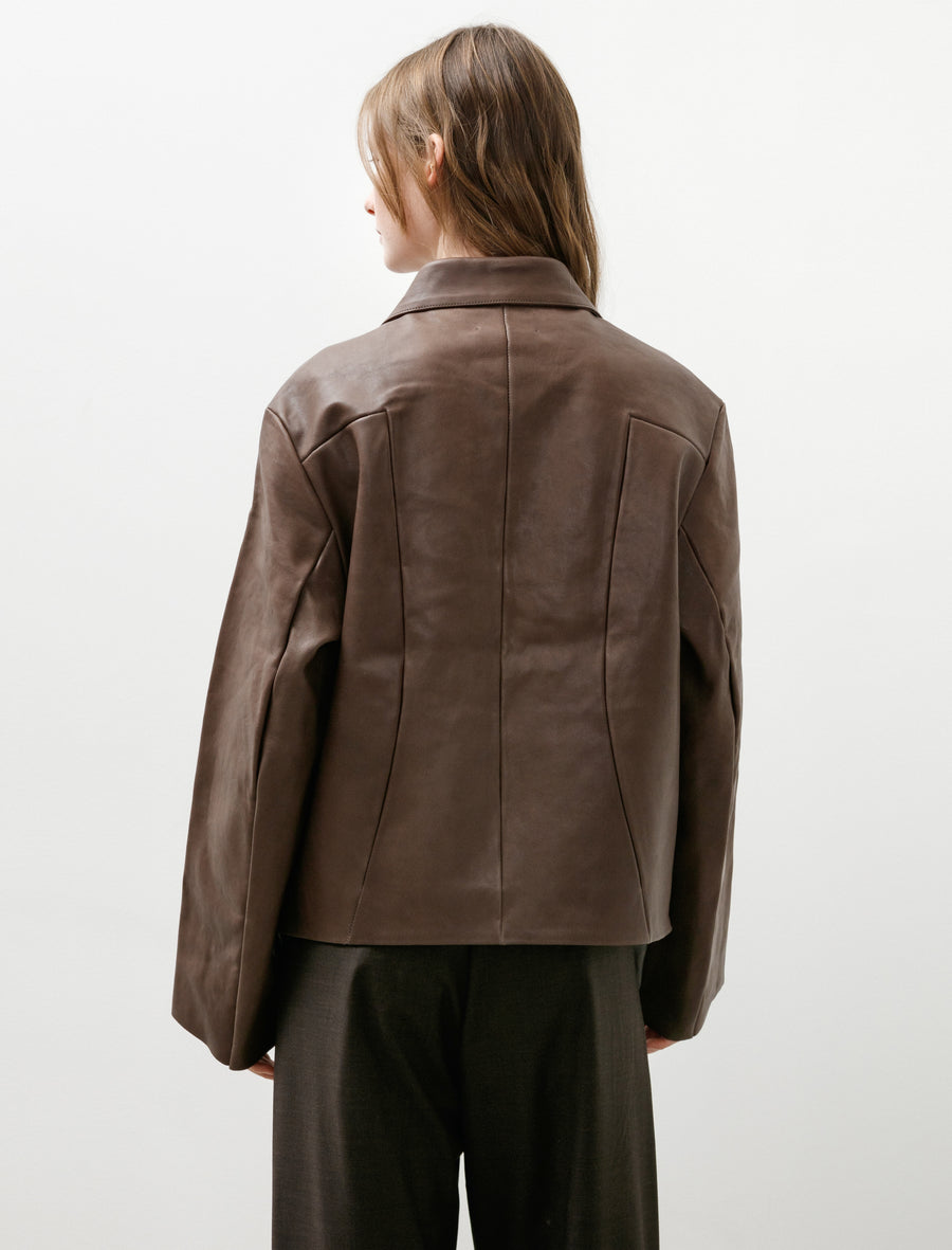 No.285 Leather Pocket Jacket Dust Lambskin - Image 4