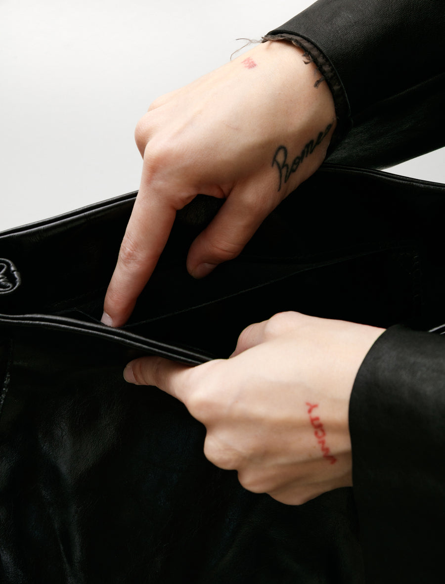 No. 17 Hoof Bag Black - Image 7