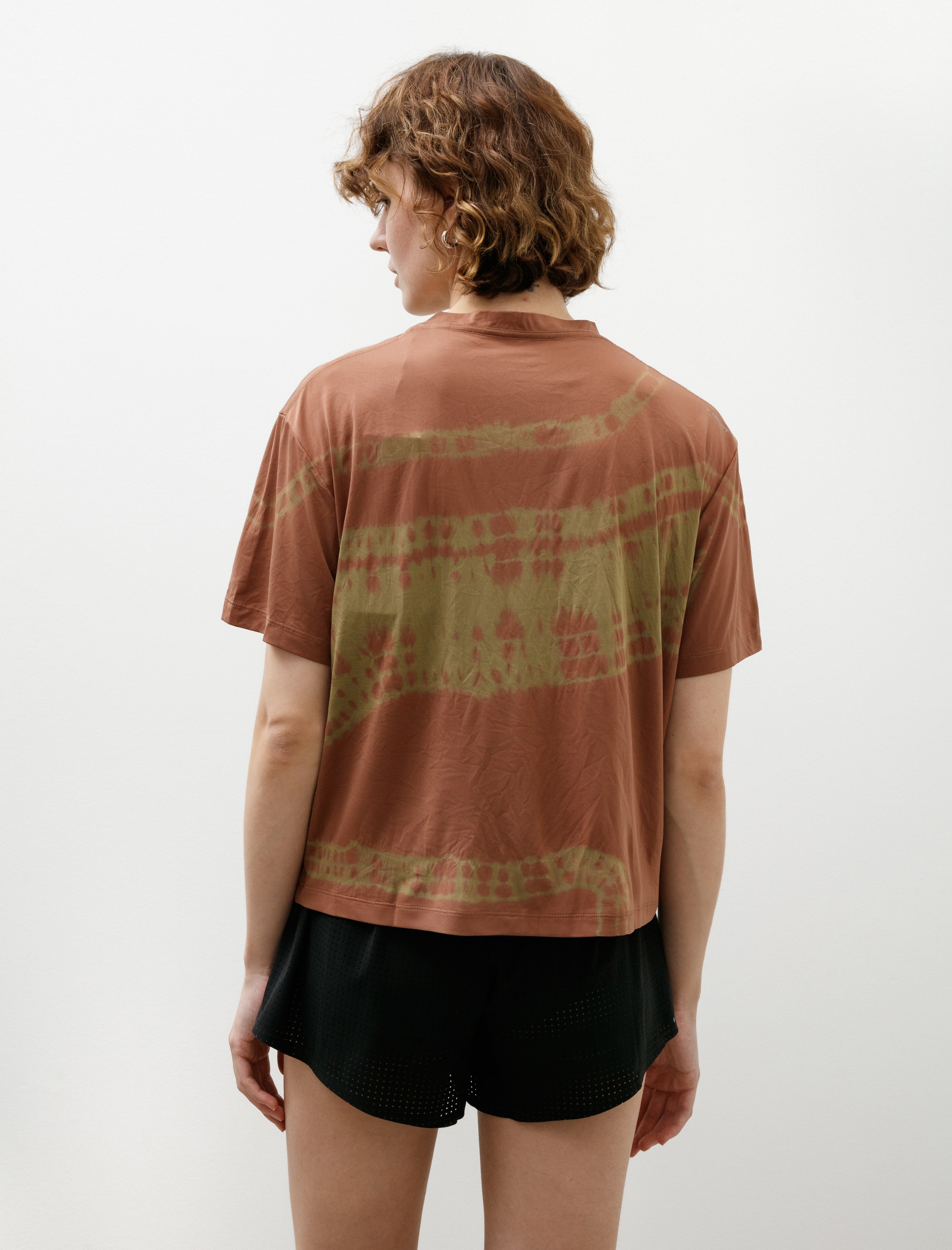 Satisfy Auralite T-Shirt Tie Die Mineral Camo