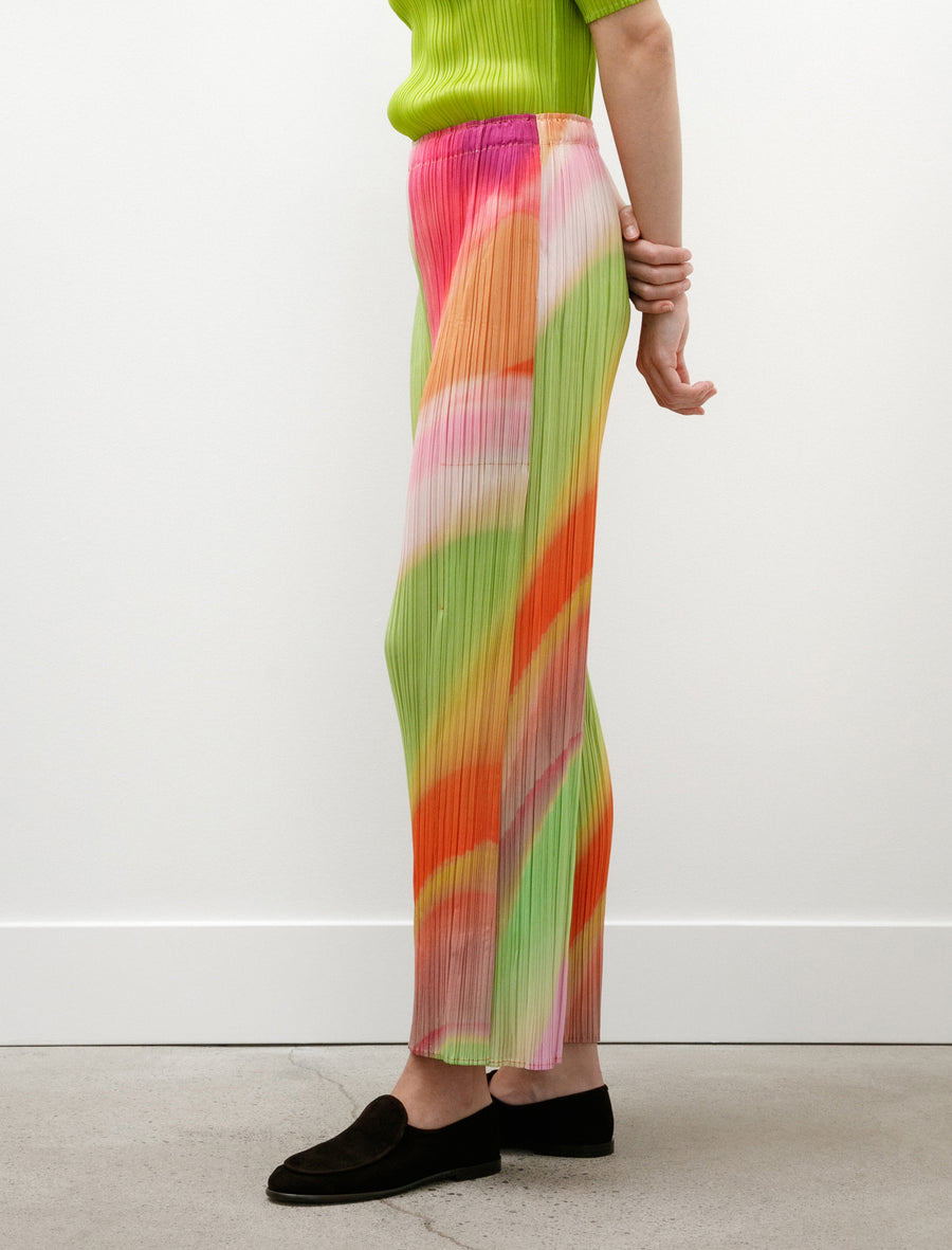 Groove Wide Leg Pants Bright Pink - Image 4