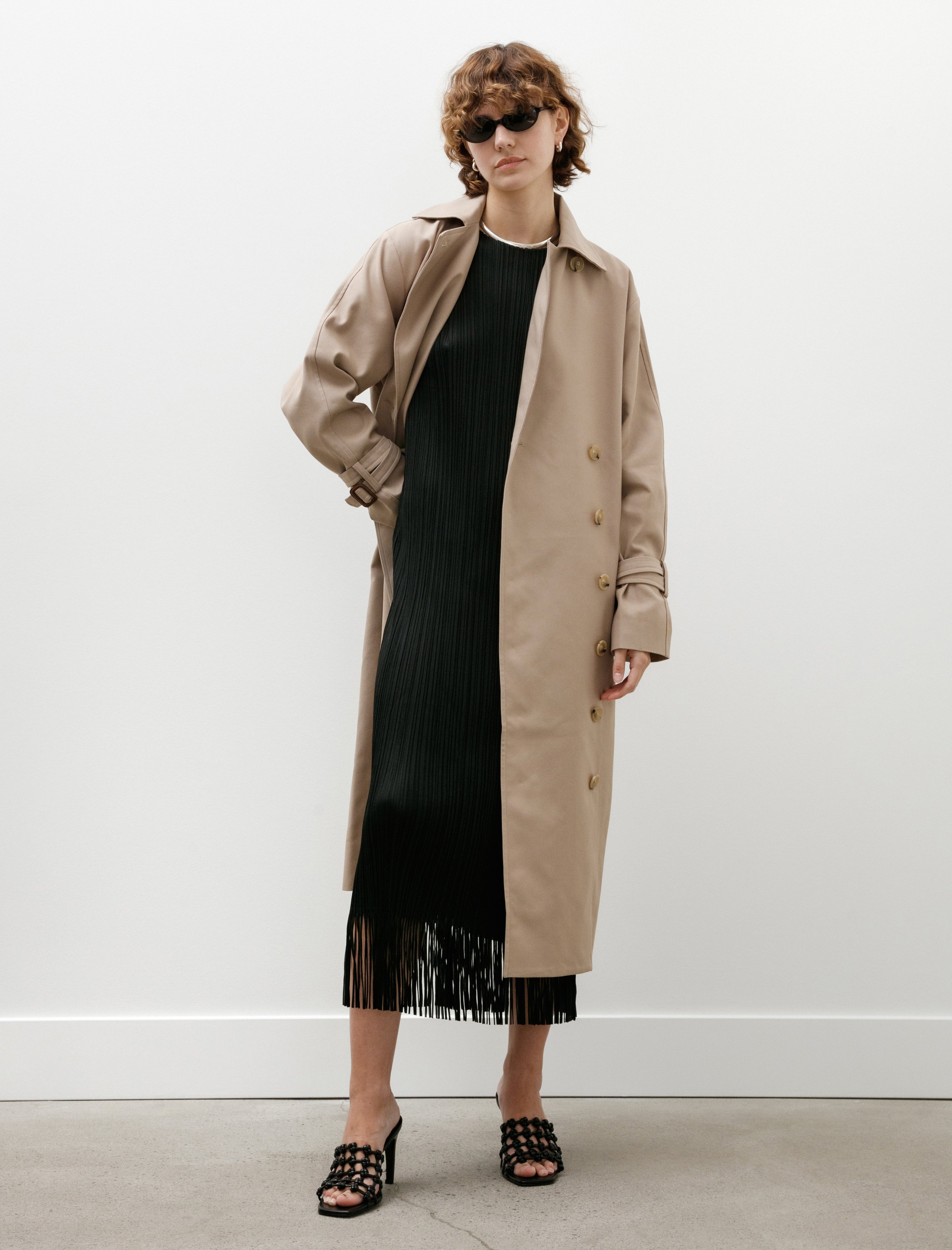 Totême Signature Trench Khaki