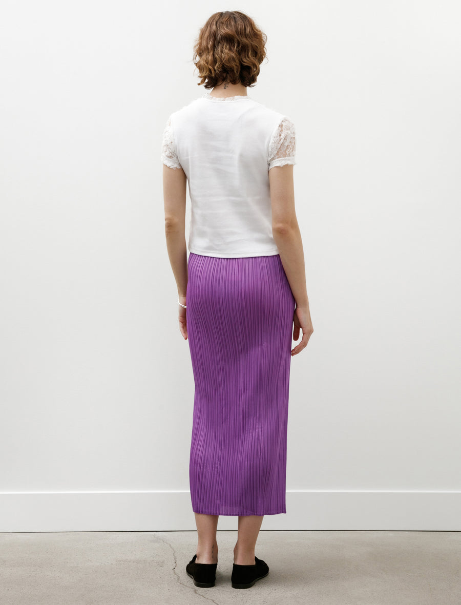 Monthly Colours Straight Skirt Purple - Image 5